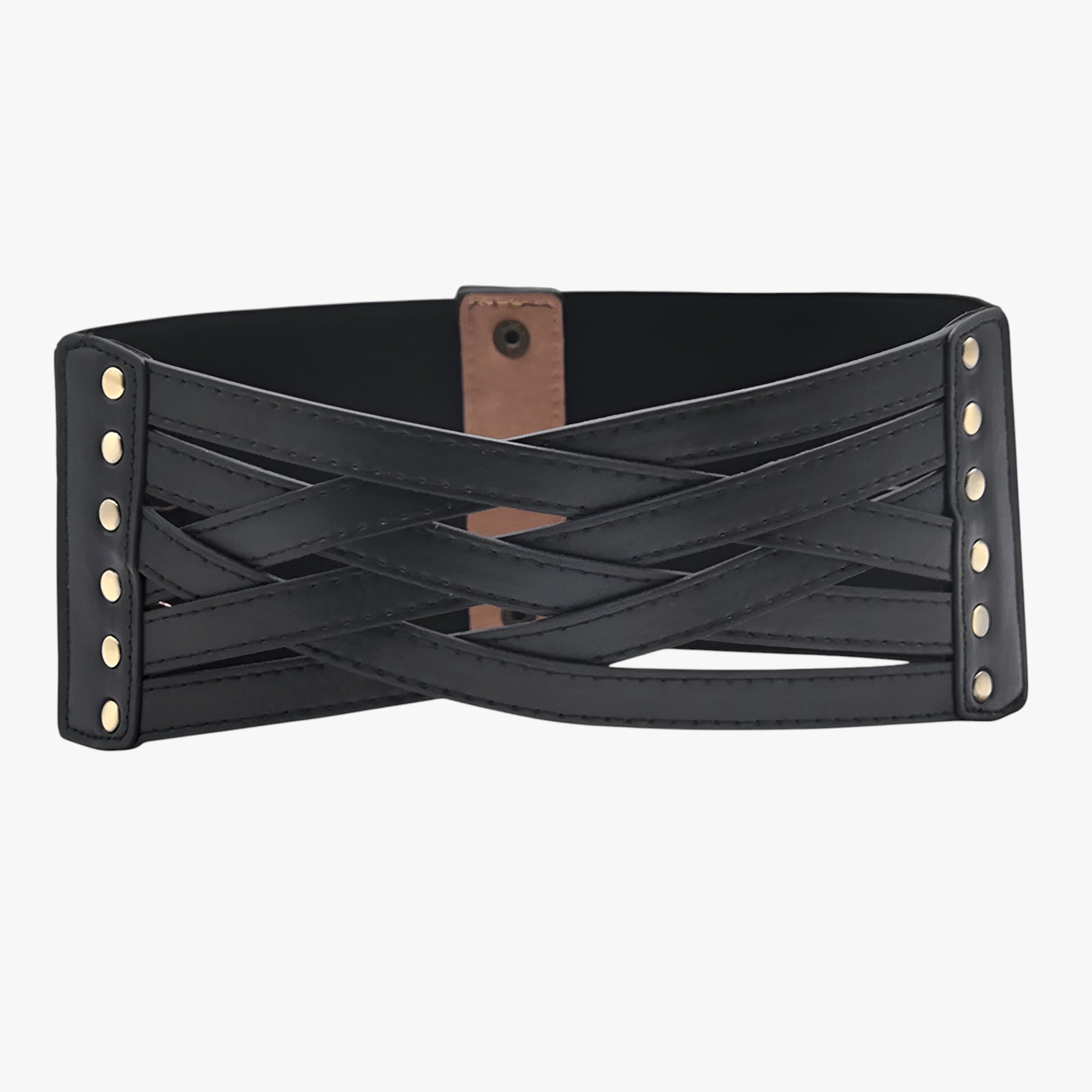 Carly | Eleganza Vintage – Fascia elastica per comfort e stile - nero - belts waist belt for women Womens belt - Concept Palermo