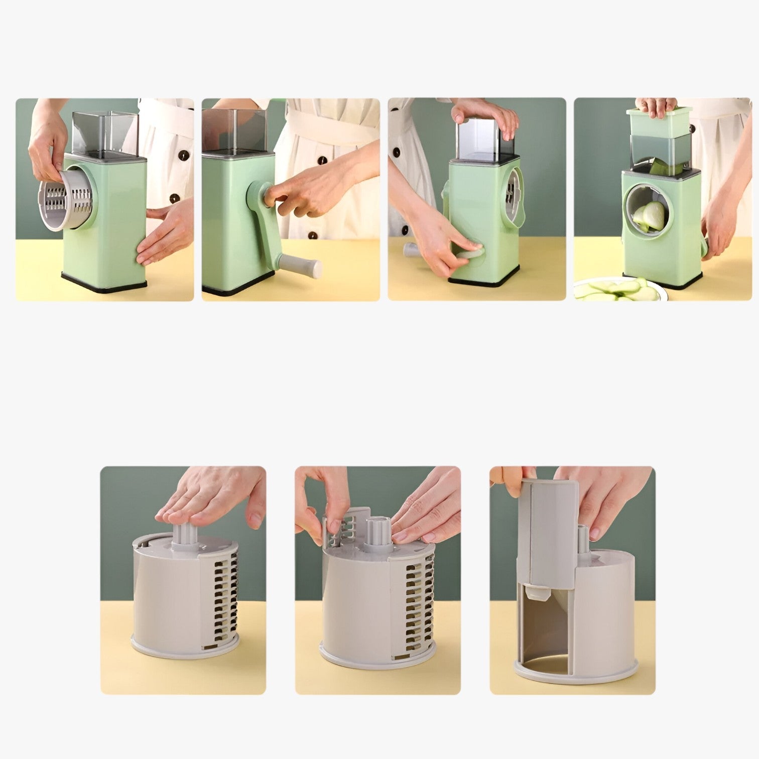 FreshPrep | Affettaverdure – Taglio Veloce e Facile per Pasti Perfetti - - Kitchen kitchen accessory kitchen gadgets kitchen tools - Concept Palermo