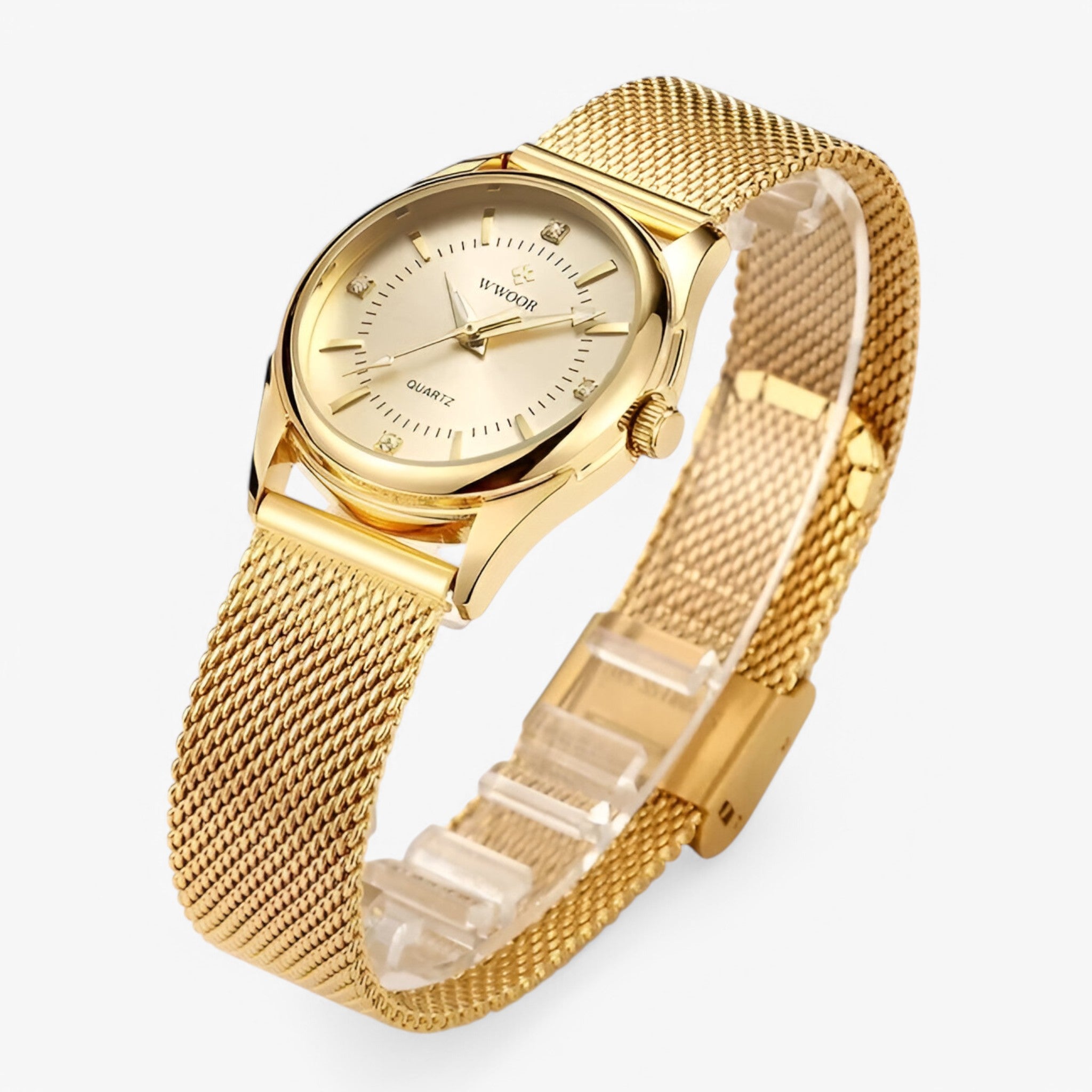 Mary | Orologio da donna di lusso in oro elegante con diamanti - - watch for women - Concept Palermo