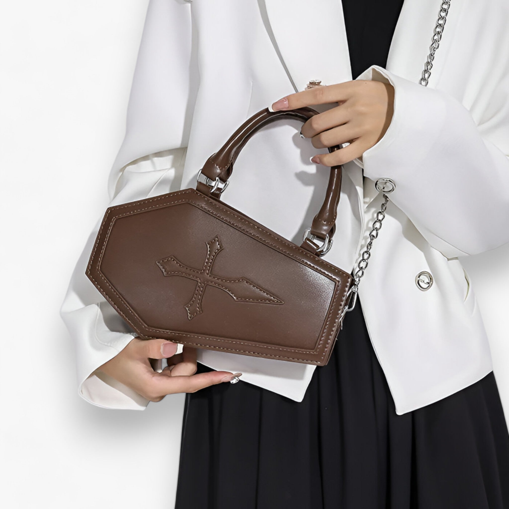 borsetta a catena con manico – spaziosa ed elegante per cosplay di Halloween - - bags handbags Shoulder Bags women women bags women's bags - Concept Palermo