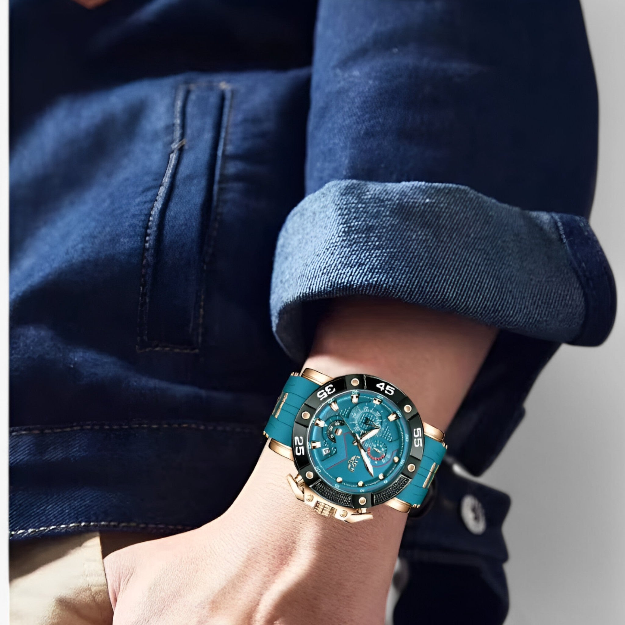 Paco | Orologio da uomo militare sportivo al quarzo “Paco – Creato Per Chi Ama L’Azione.” - - watch for men - Concept Palermo