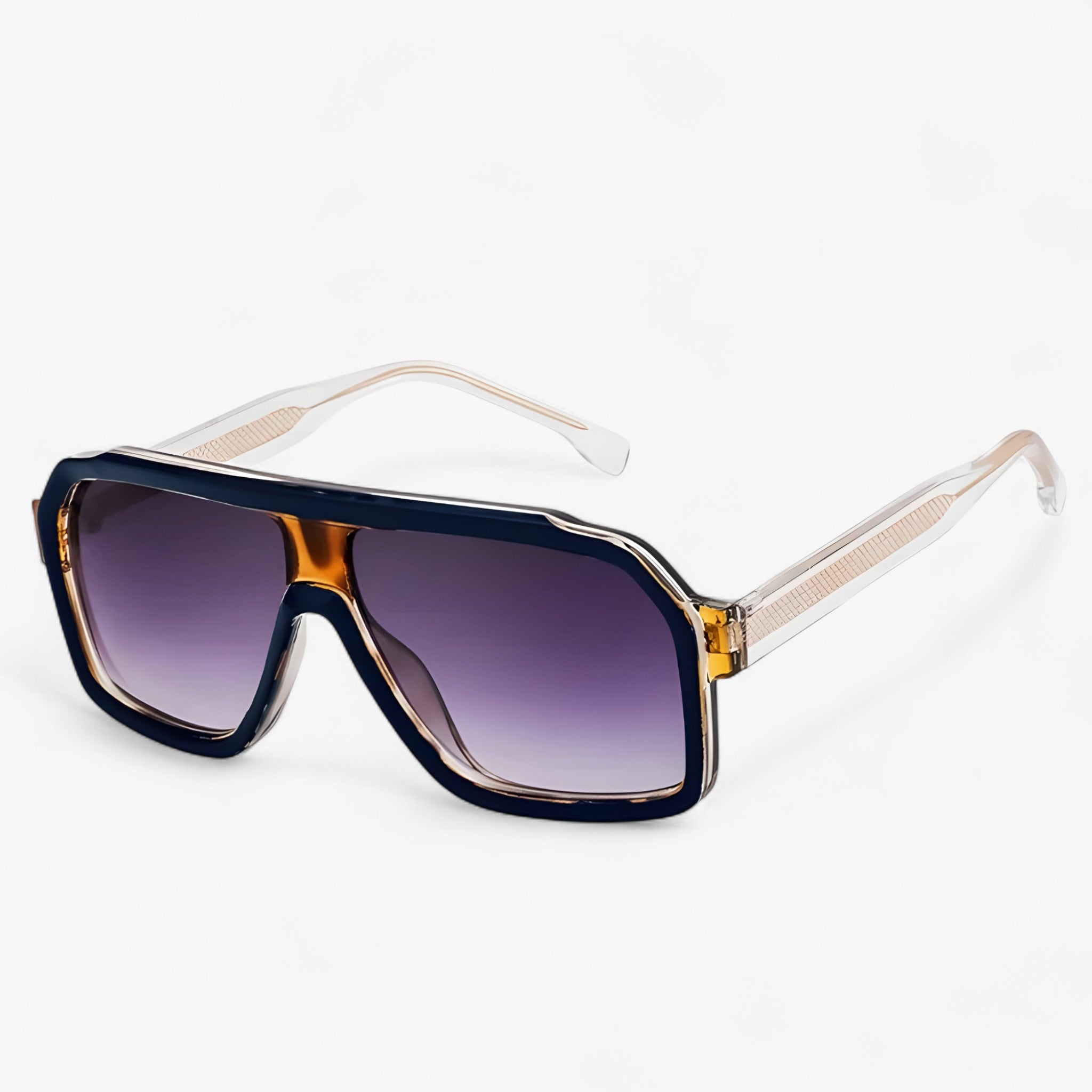 Viggo | Occhiali da sole punk oversize antivento - Grigio - Fashion Sunglasses men sunglasses polarized mens sunglasses Polarized man sunglasses Sunglasses sunglasses polarized men - Concept Palermo