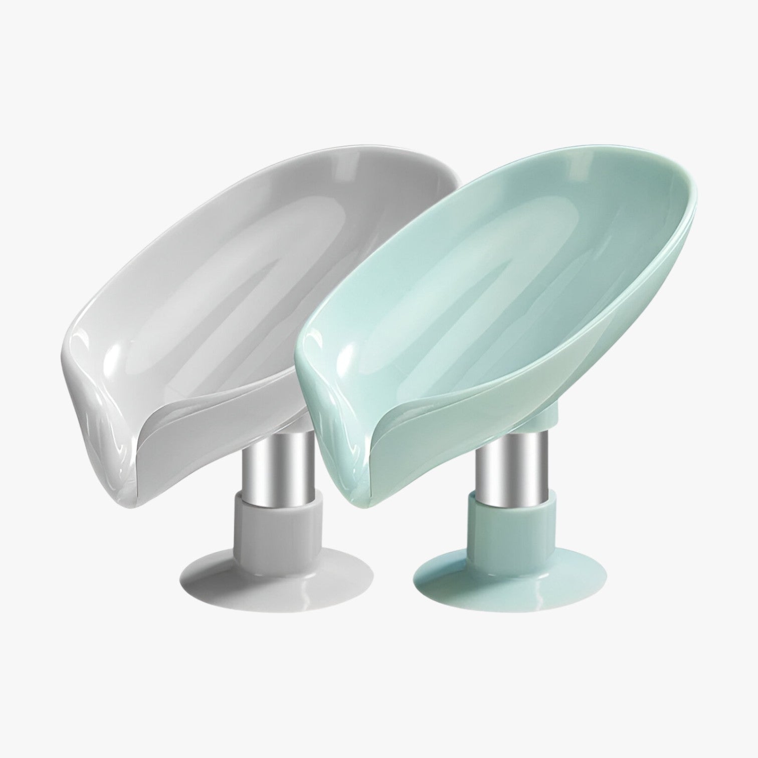 Adelia | Porta sapone autopulente – Nessun sapone bagnato, nessun disordine - Grigio e Verde - bathroom - Concept Palermo