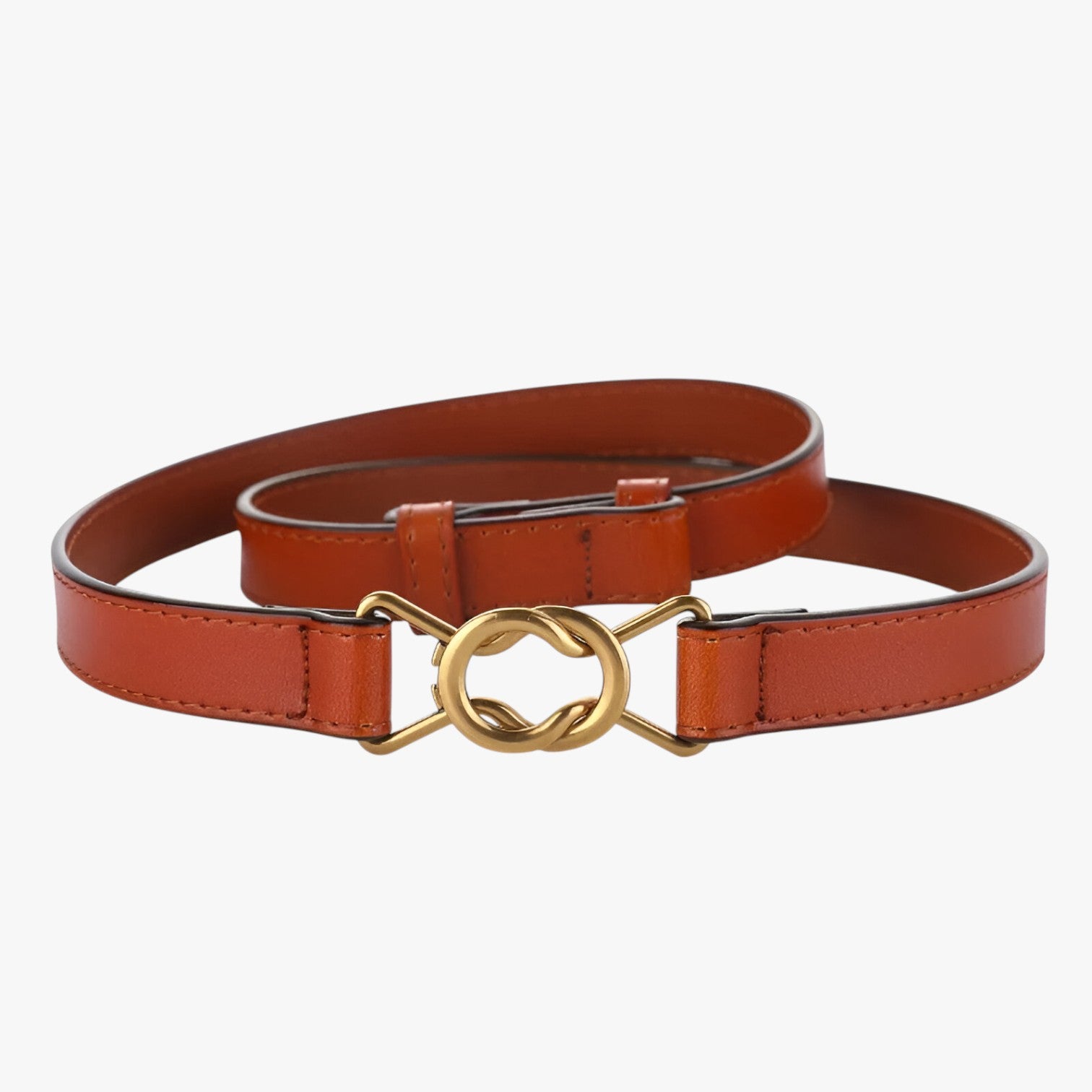 Lorelei | Cintura elegante senza fori regolabile - marrone 95cm - Belts belts for woman waist belt for women Womens belt - Concept Palermo