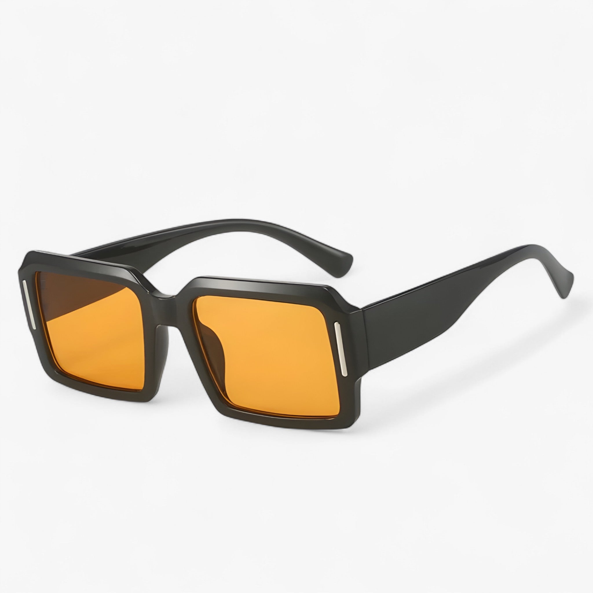 Porto | Occhiali da sole uomo stile punk UV400 - Nero-arancio Come l'immagine - Fashion Sunglasses men sunglasses polarized mens sunglasses Polarized man sunglasses Sunglasses sunglasses polarized men - Concept Palermo