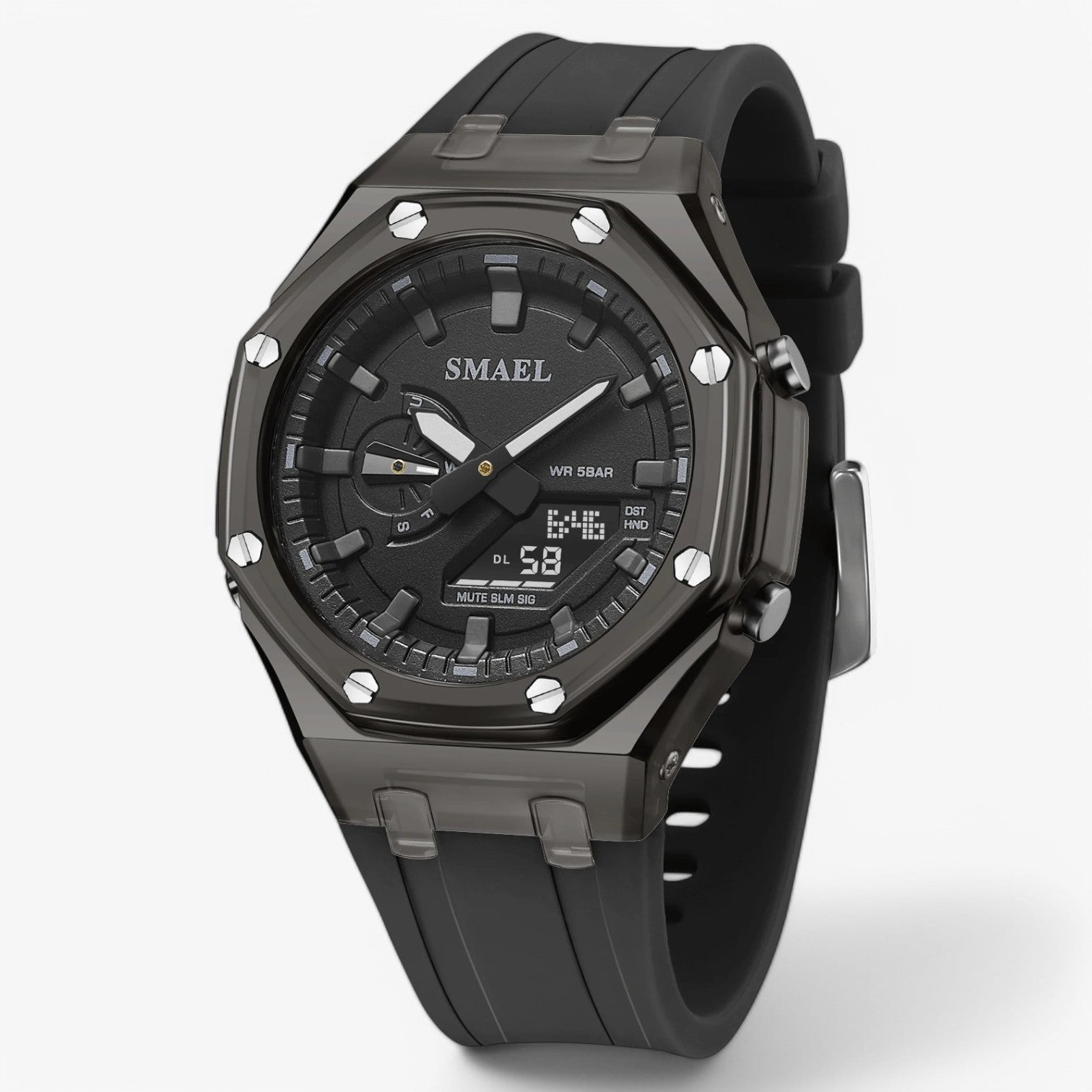 Ciara | Orologio da donna – Impermeabile e doppia visualizzazione dell'ora - Nero - female watch watch watch for women women watch wrist watches for women - Concept Palermo
