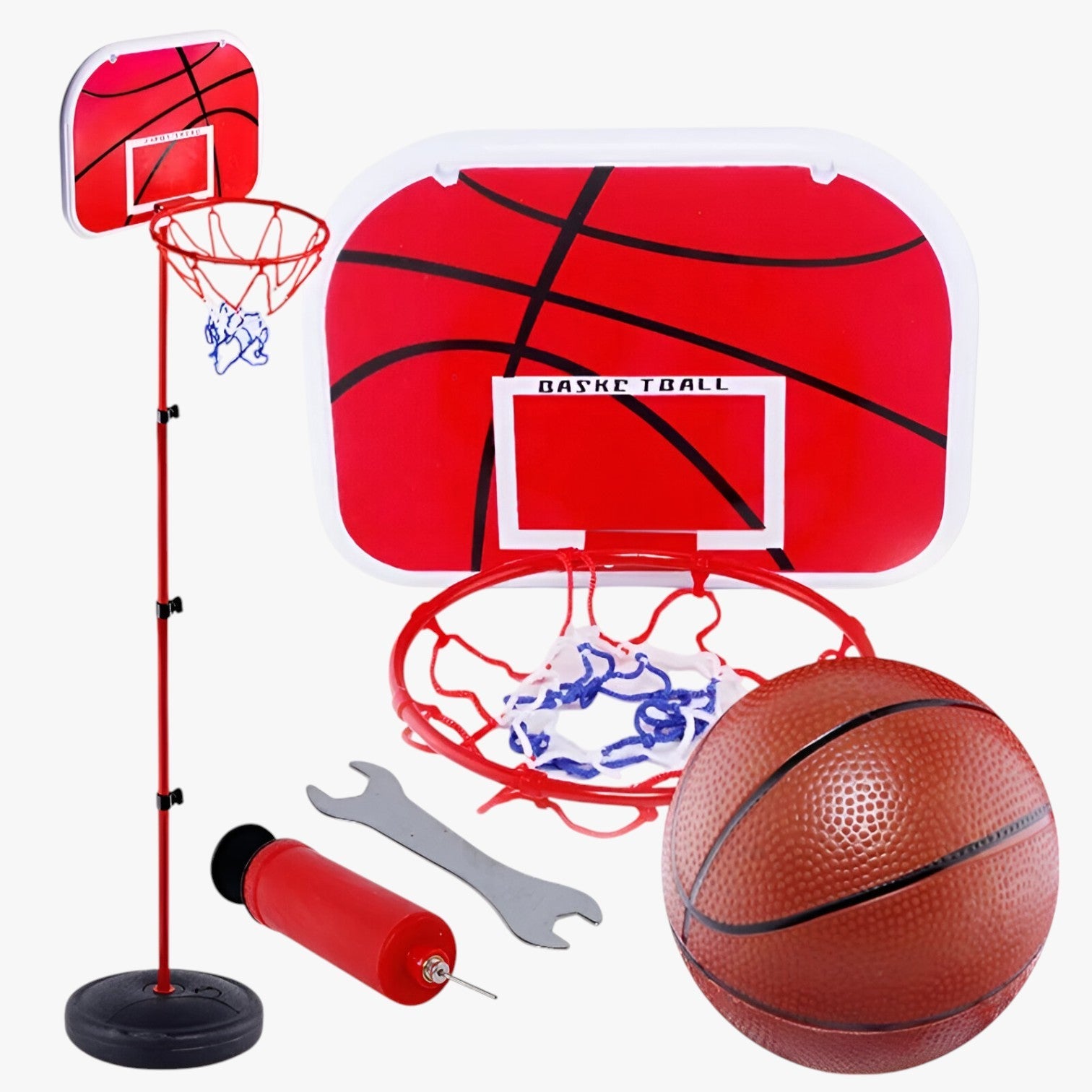Damario | Anello da basket regolabile – Divertimento e abilità per tuo figlio - - toys toys & gifts toys for kids - Concept Palermo