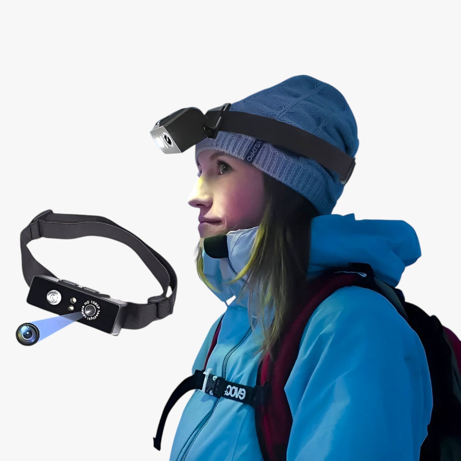 Satefano | Action camera handsfree 1080P HD – Cattura ogni momento con facilità - - camera gadget - Concept Palermo