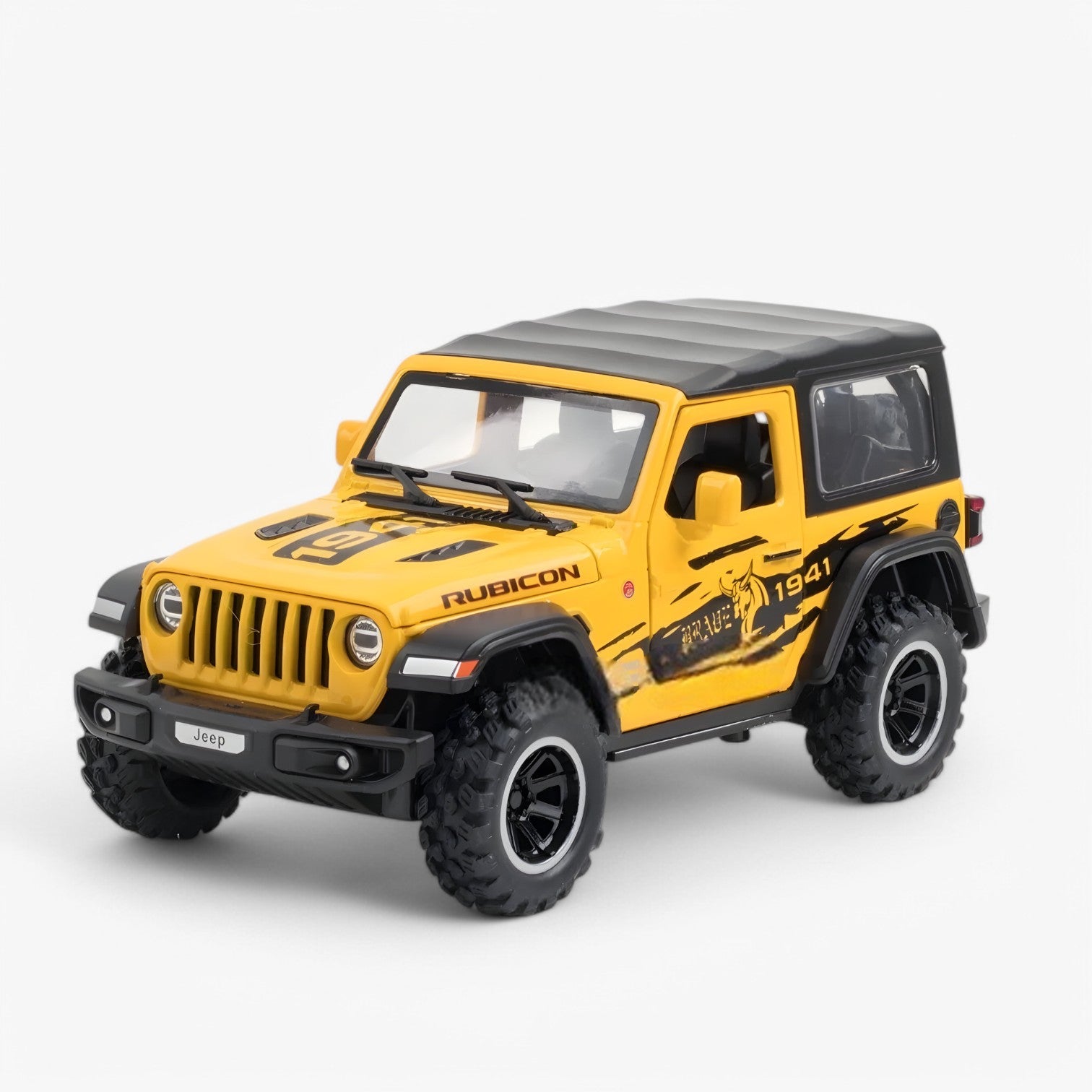 Camden | Wrangler Diecast – Divertimento off-road robusto con luci e suoni - Giallo - toys toys & gifts toys for kids - Concept Palermo