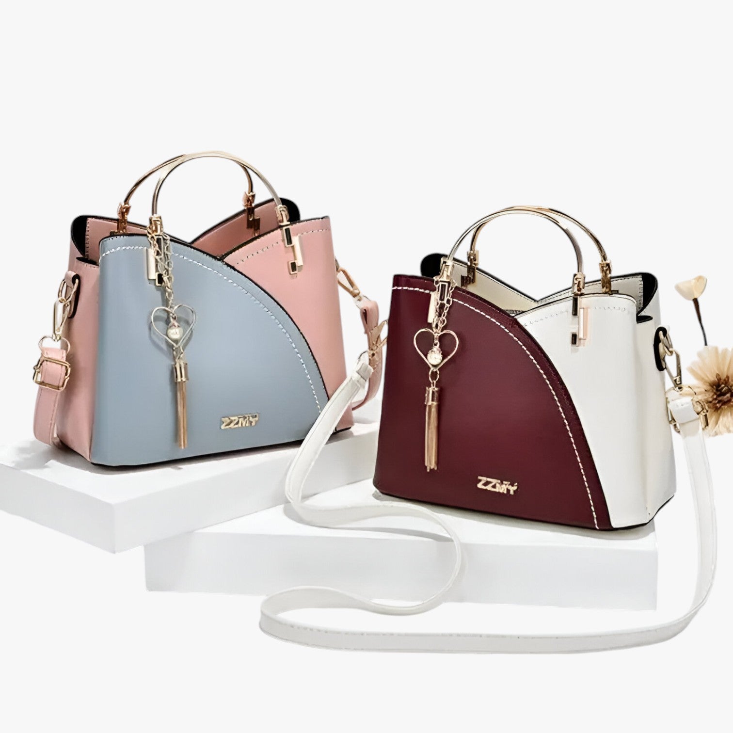 Loisa | Borsa a tracolla in pelle per donna elegante e versatile in colori alla moda - - bag Gift Gifts for women Shoulder Bags women womens fashion - Concept Palermo