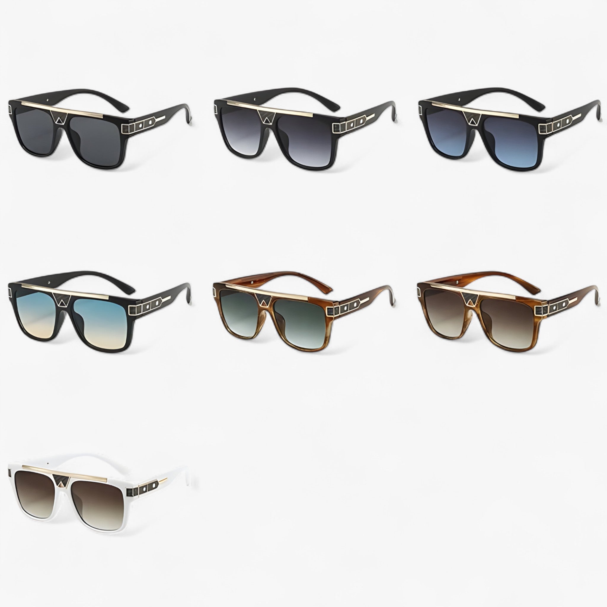 Samuel | Occhiali da sole vintage con montatura pilota - - Fashion Sunglasses men sunglasses polarized mens sunglasses Polarized man sunglasses polarized sunglasses women Sunglasses sunglasses polarized men - Concept Palermo
