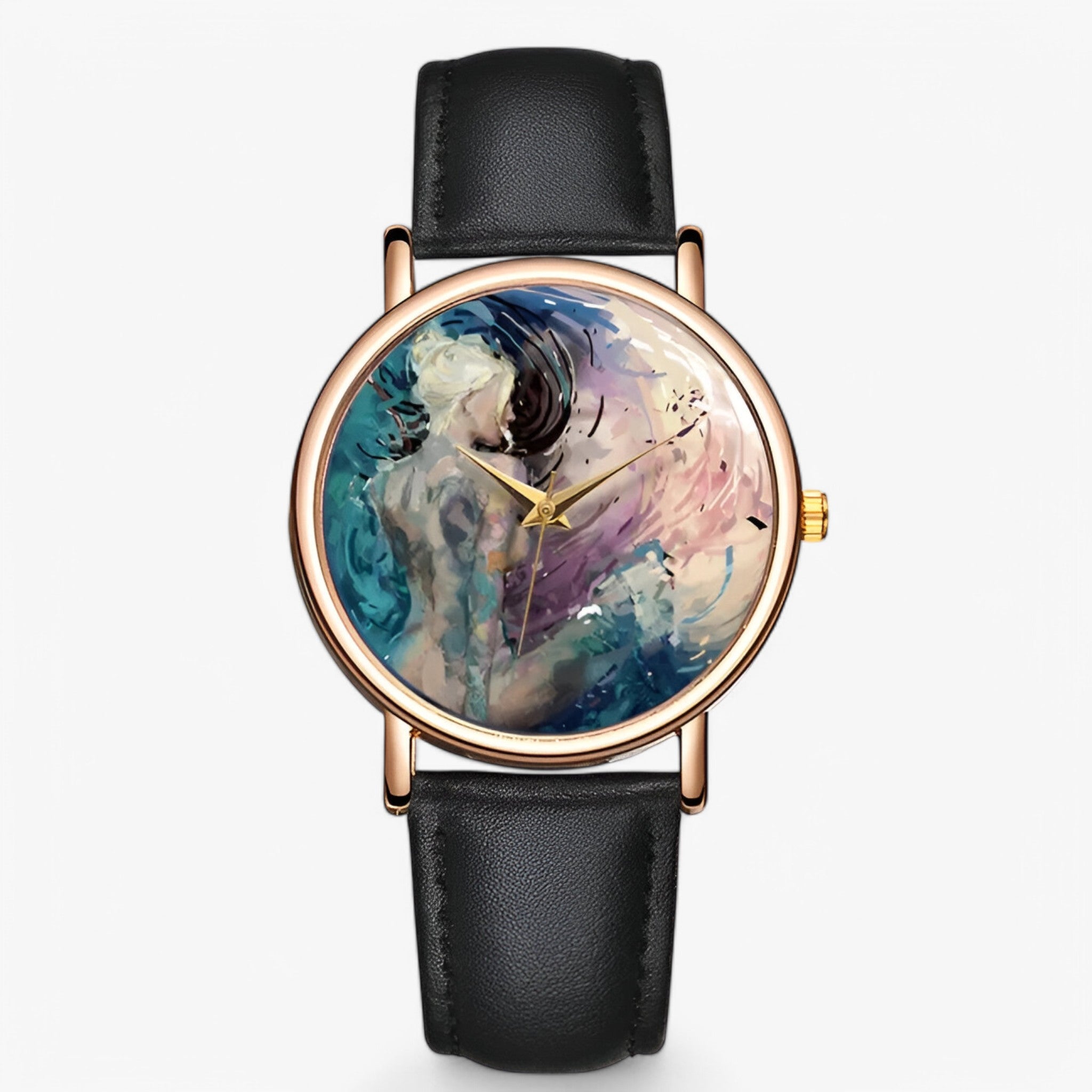 Alison | Orologio da donna leggero con quadrante a specchio e resistente all’acqua - Nera - female watch watch for women - Concept Palermo