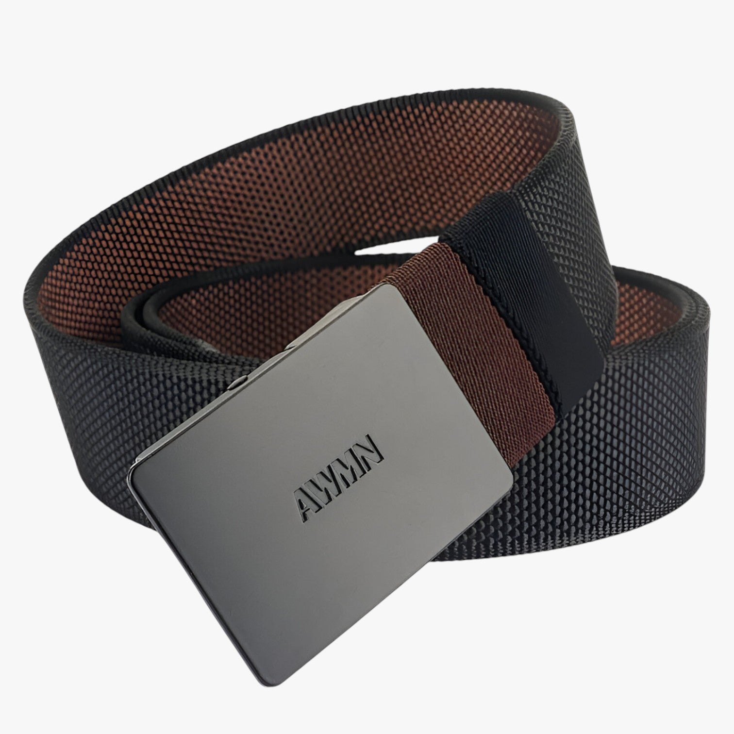 Julio | Cintura double-face da uomo – Versatile e regolabile - Grigio marrone - Belts belts for men Mens belt - Concept Palermo