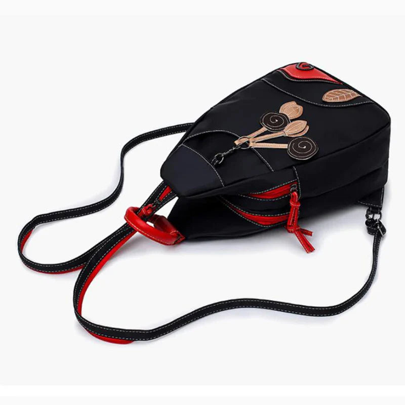 Clara | Zaino in nylon impermeabile e spazioso per la scuola e i viaggi - - Backpacks Bags women bags - Concept Palermo