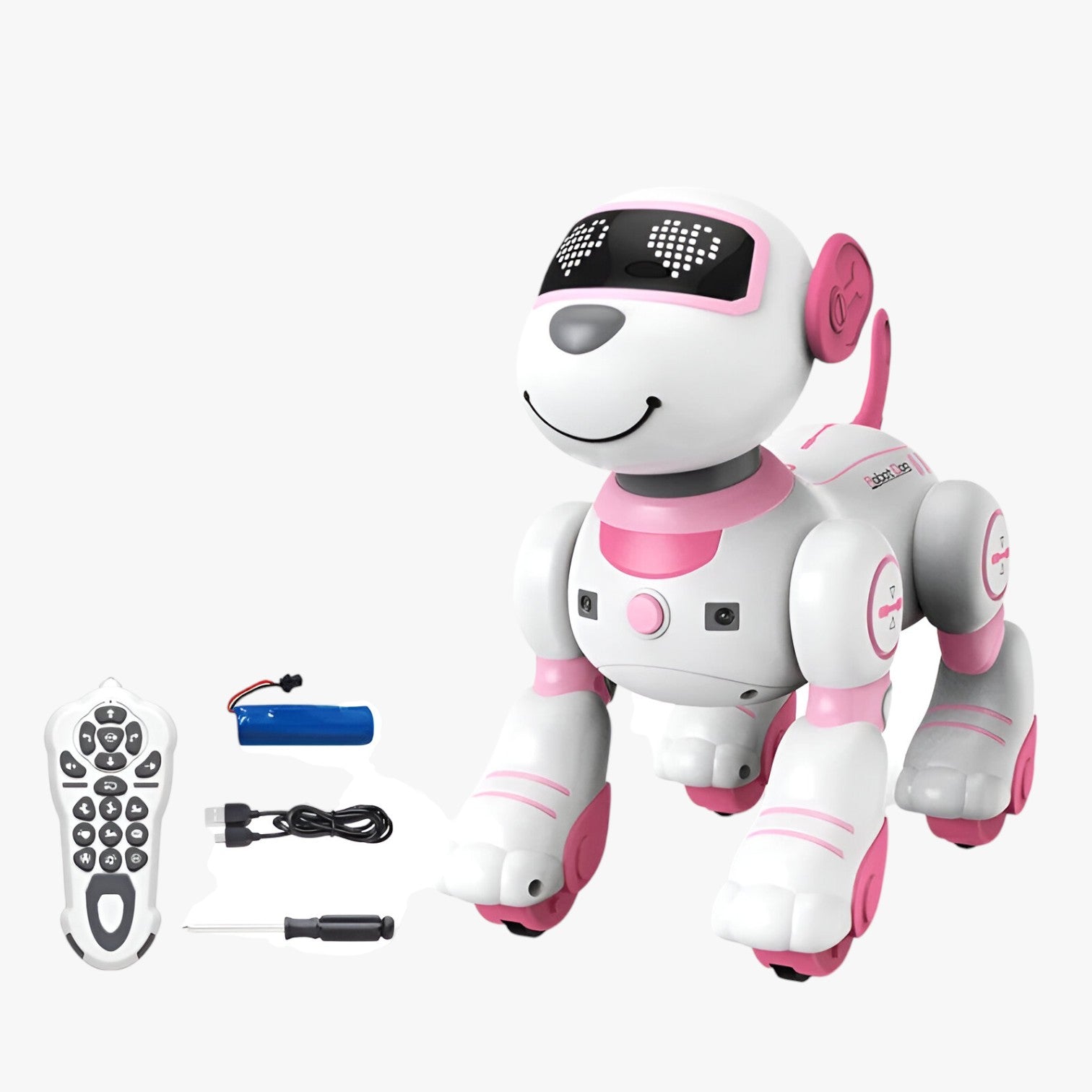 Amelie | Cane Robot Stuntante danzante – Giocattolo intelligente pieno di musica e movimento - rosso - toys toys & gifts toys for kids - Concept Palermo