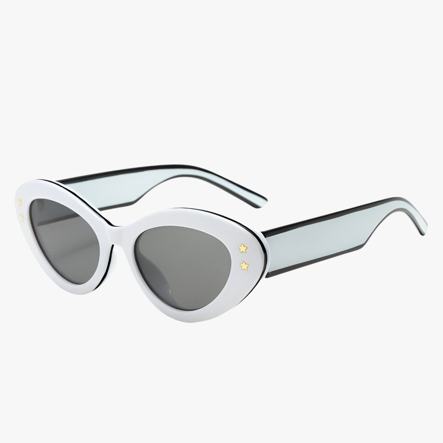 Selah | Occhiali da sole retro eleganti con protezione UV400 - Bianco - Cat Eye Sunglasses Fashion Sunglasses polarized sunglasses women Sunglasses - Concept Palermo