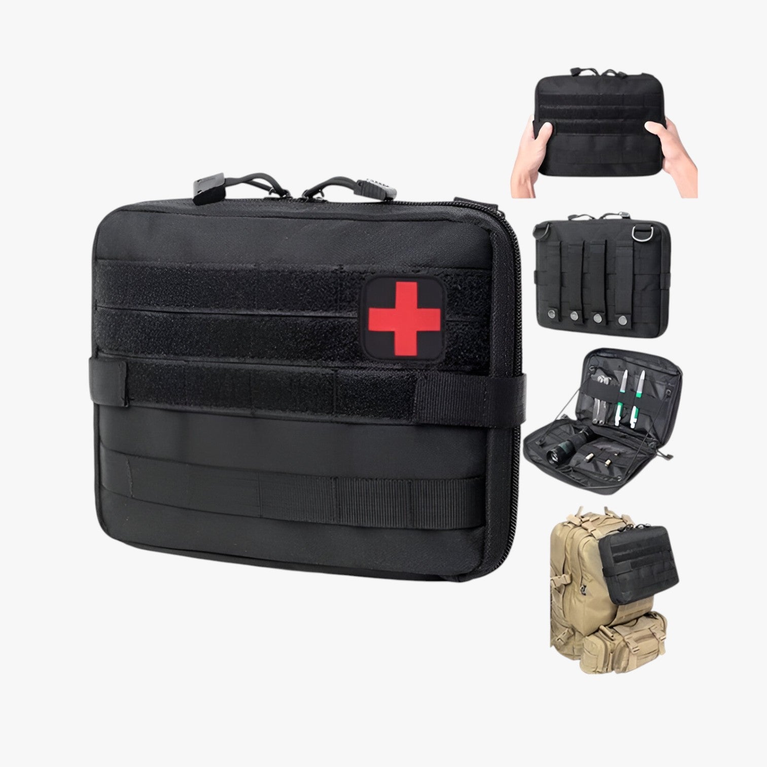 Robert | Borsa di pronto soccorso compatta e impermeabile per ogni emergenza - - bag mens bag - Concept Palermo