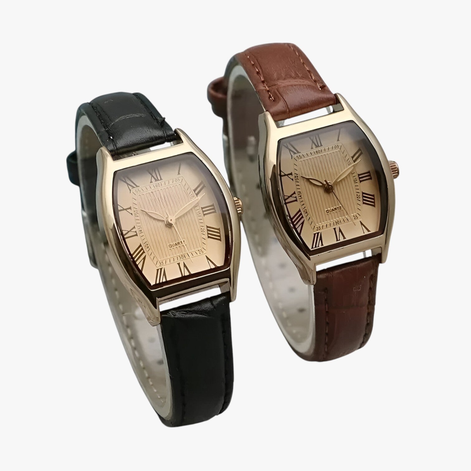 Aurora | Elegante Orologio da Donna con Bracciale in Pelle Vintage - - female watch ladies watch watch watch for women watches wrist watches for women - Concept Palermo