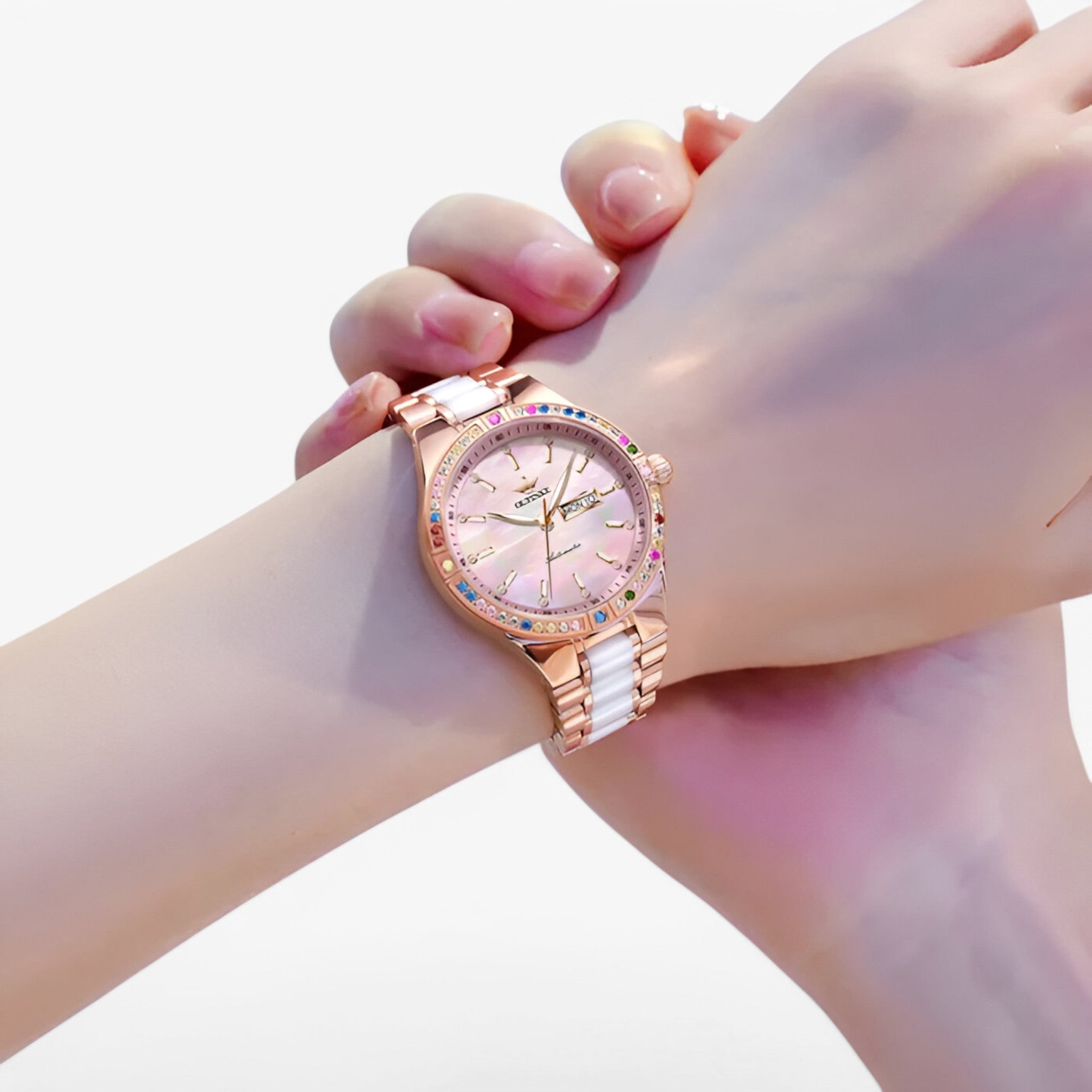 Amara | Orologio automatico da donna di lusso con movimento meccanico - - female watch watch for women - Concept Palermo