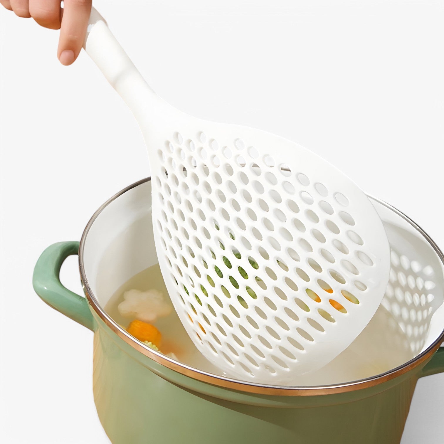 Zuri | Grande cucchiaio antiscivolo da cucina – Perfetto per zuppe e noodles - - Kitchen kitchen accessory kitchen tools - Concept Palermo
