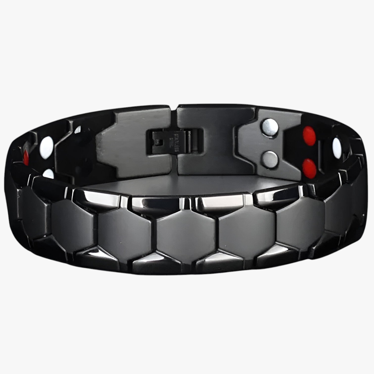 Jorosh | Bracciale geometrico rimovibile per uomini - Nero - BRACELET mens accessory mens bracelet - Concept Palermo