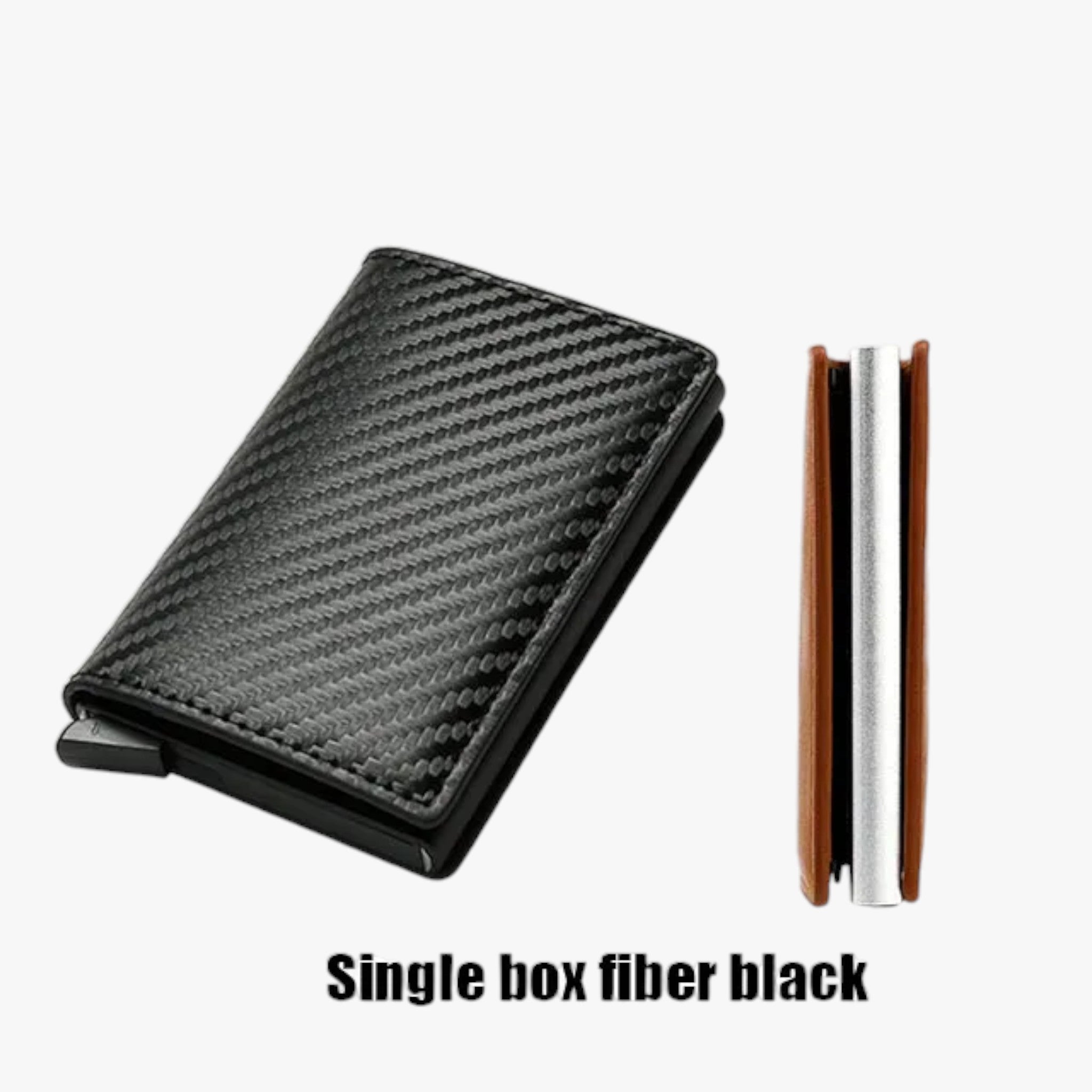 Portafoglio RFID Romeo™ - protezione di tutte le tue carte dal furto! - Nero (senza fibbia - ID wallet wallet - Concept Palermo