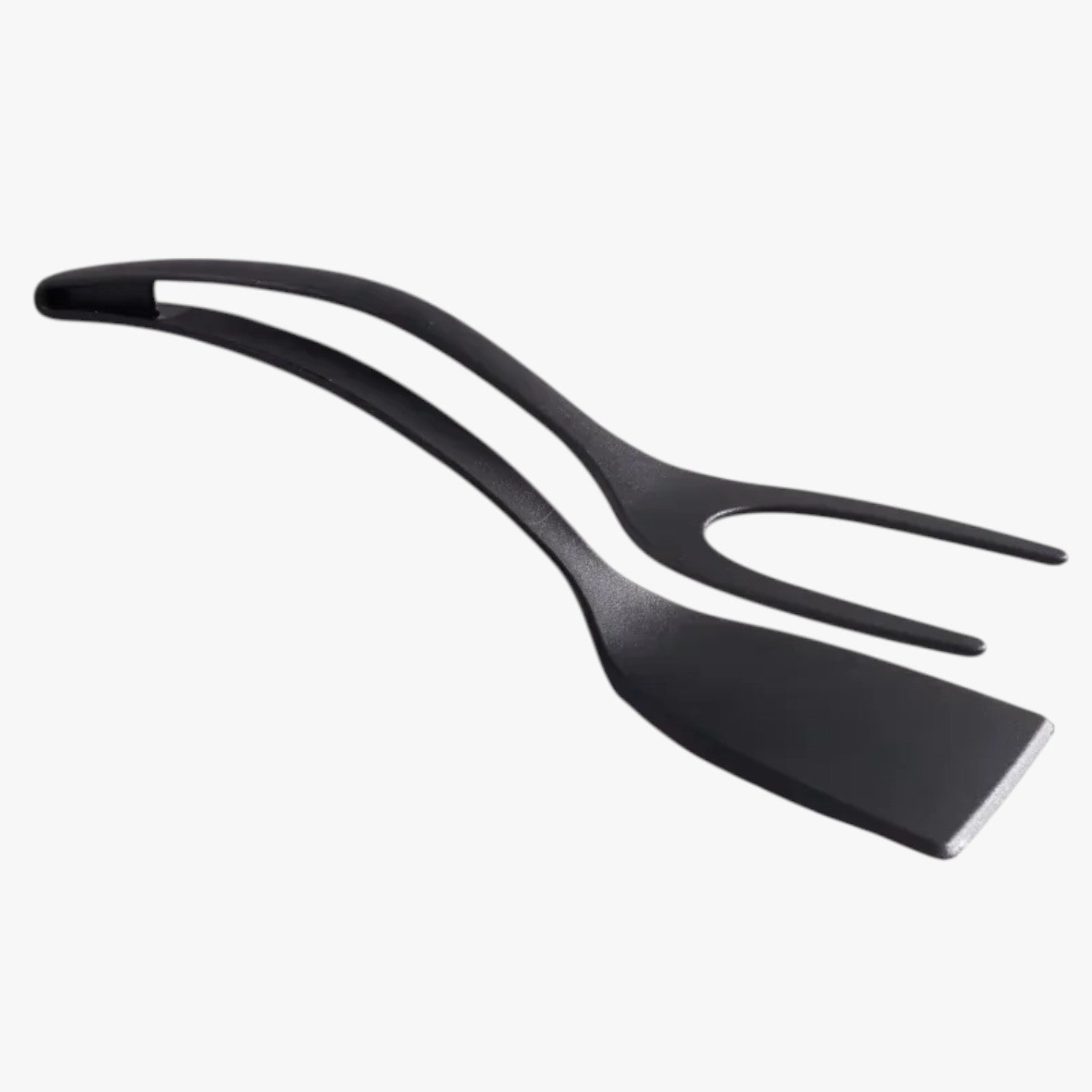 Carson | Spatola-pinza in silicone 2-in-1 per uova e pesce - nero - Kitchen Kitchen Essentials kitchen tools - Concept Palermo