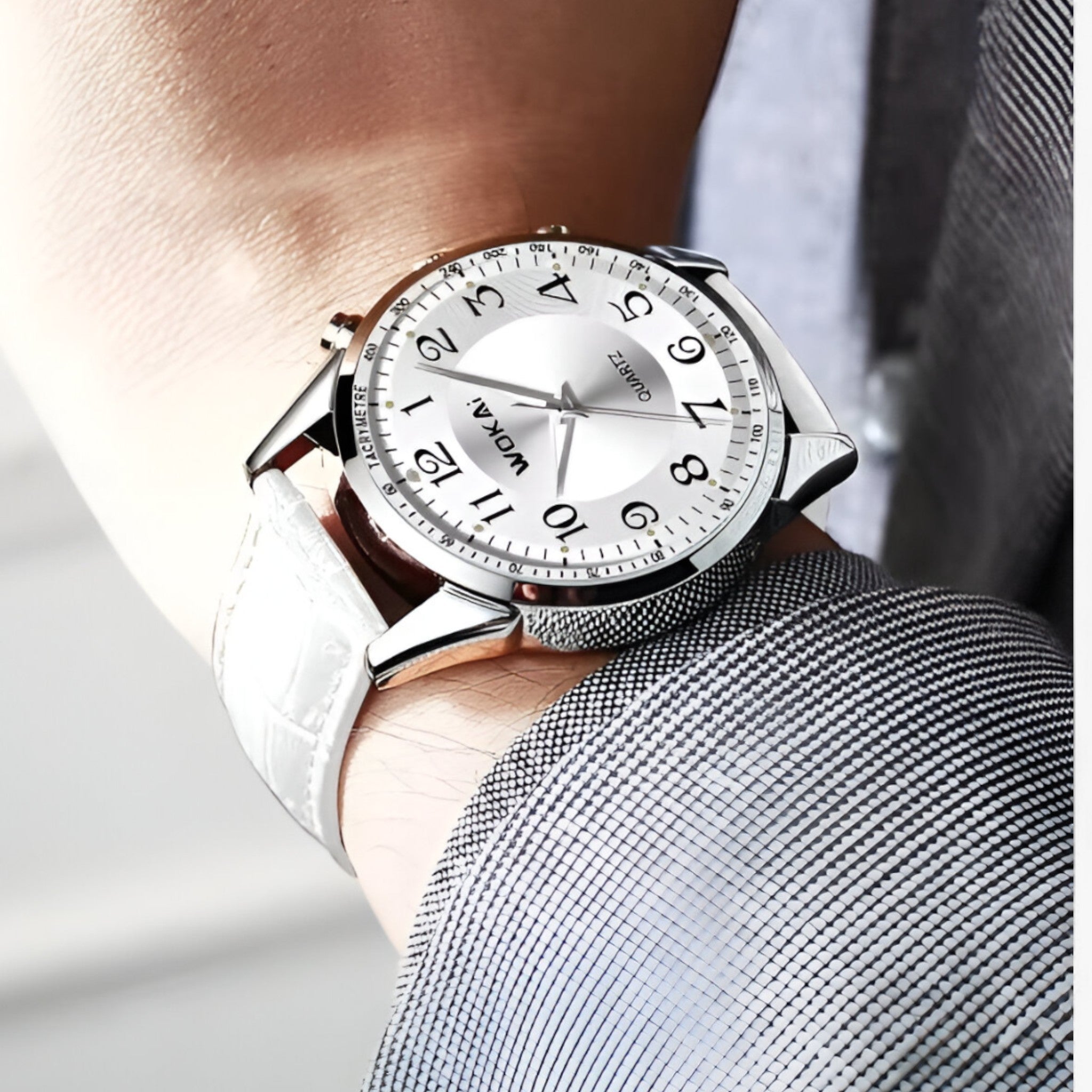 Nael | Orologio Sportivo Casual in Pelle - - watch for men - Concept Palermo