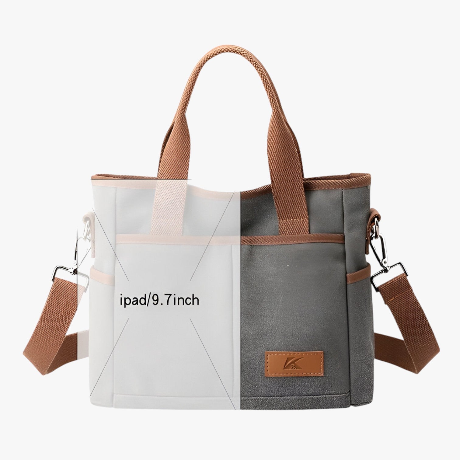 Rylee | Ampa borsa a tracolla e da viaggio in tela - - handbags Women's handbags - Concept Palermo