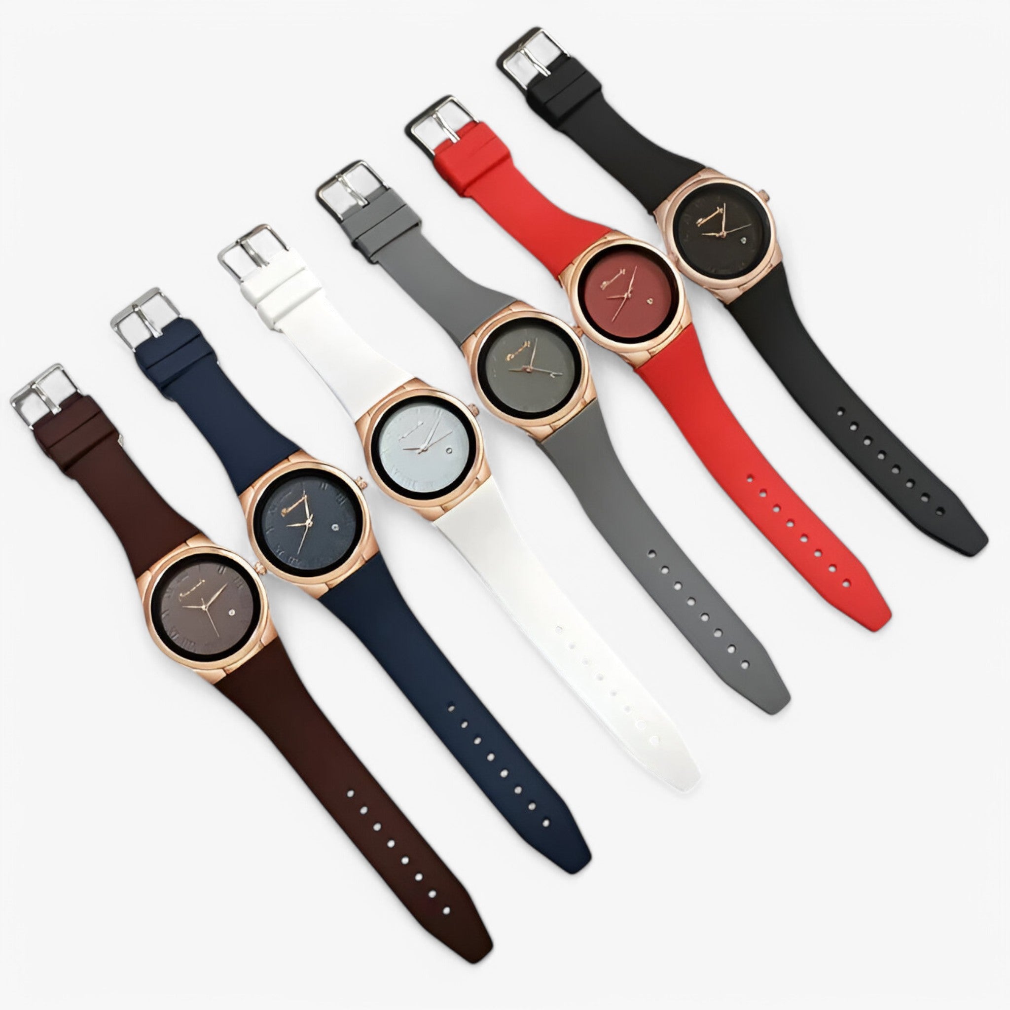 Sofia | Orologio al quarzo da donna con cinturino sportivo in silicone - - watch for women - Concept Palermo