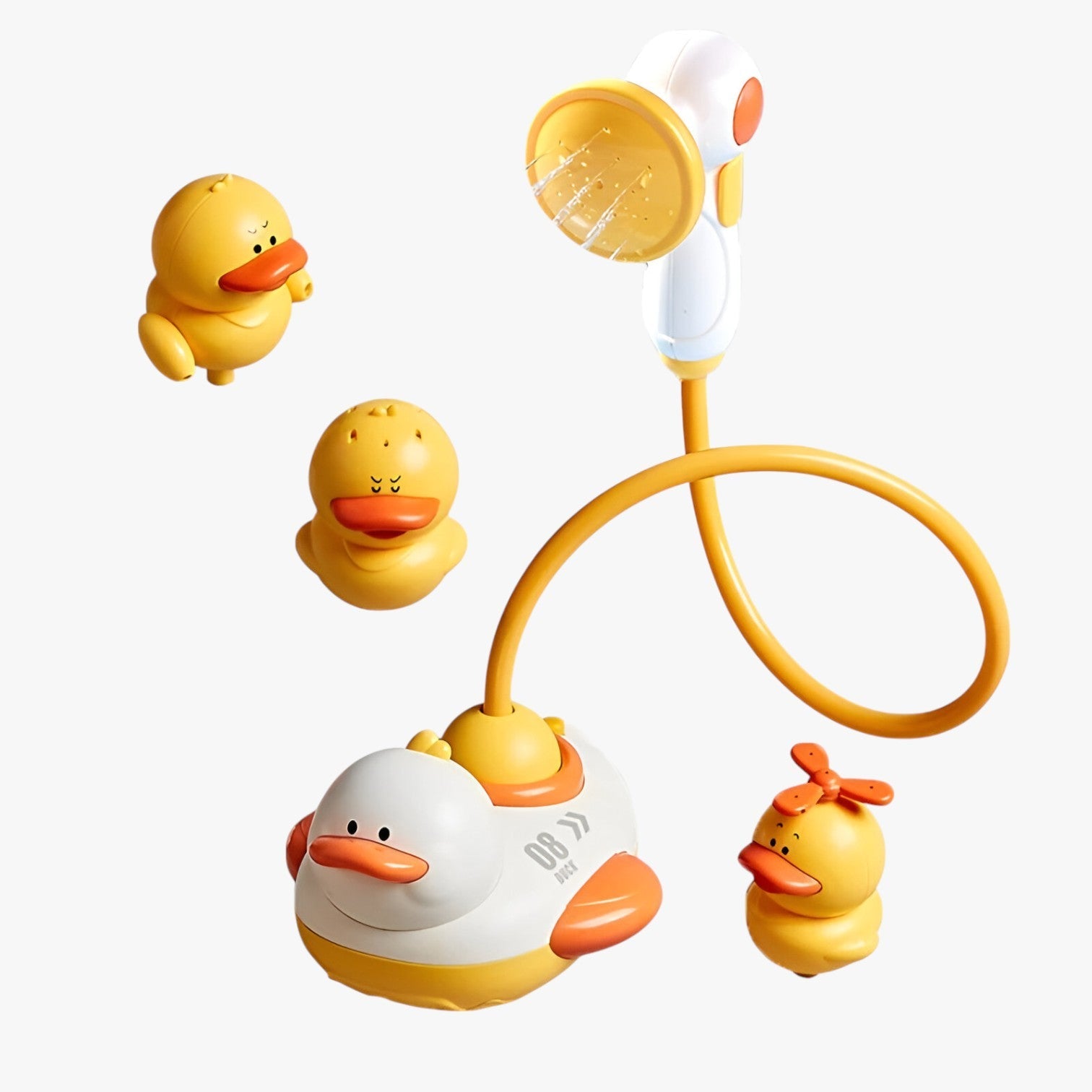 Kali | Delizioso anatroccolo di gomma spruzzante per un divertimento senza fine - - toys toys & gifts toys for kids - Concept Palermo