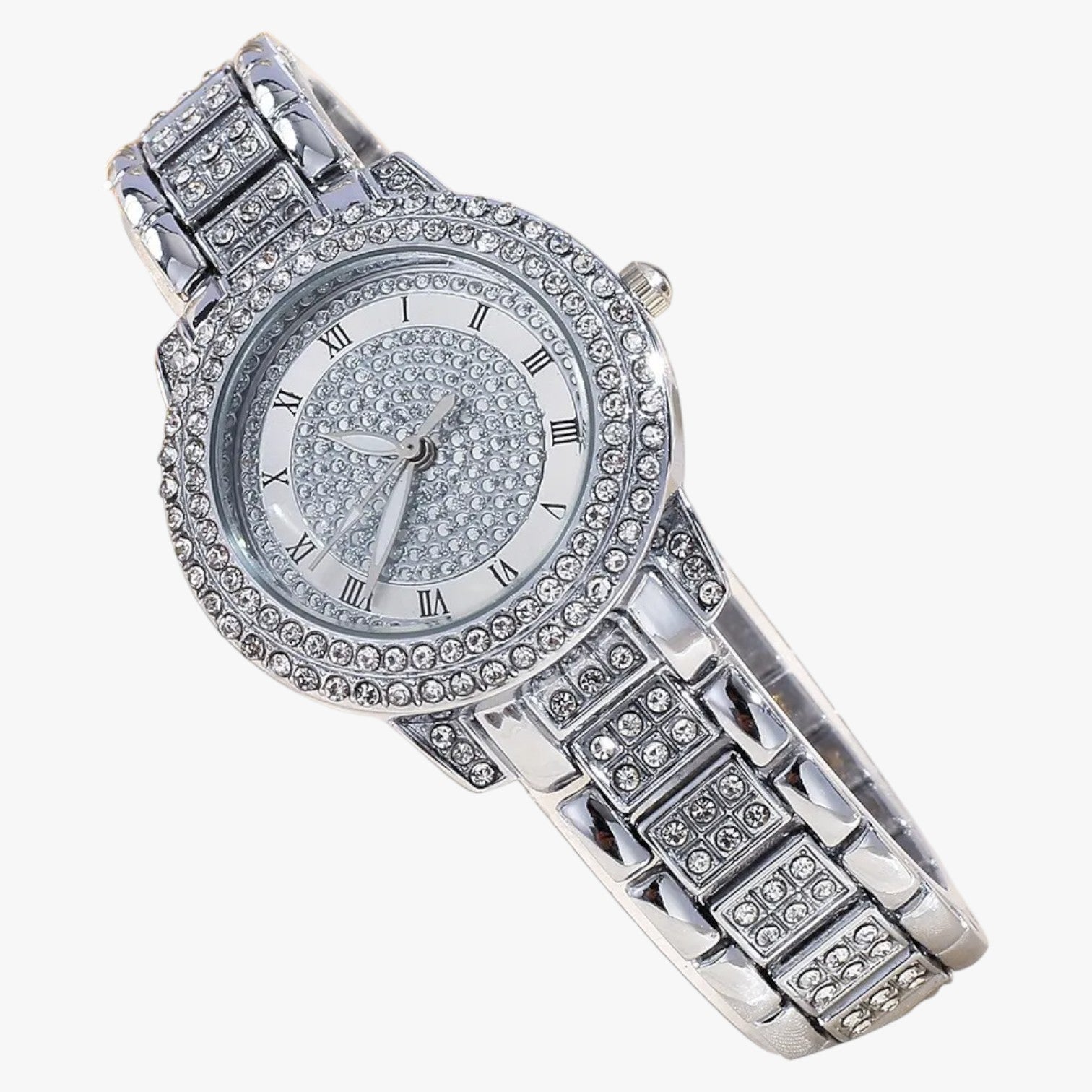 Evelynn | Elegante orologio in acciaio e cristallo da donna - - female watch ladies watch watch watch for women watches - Concept Palermo