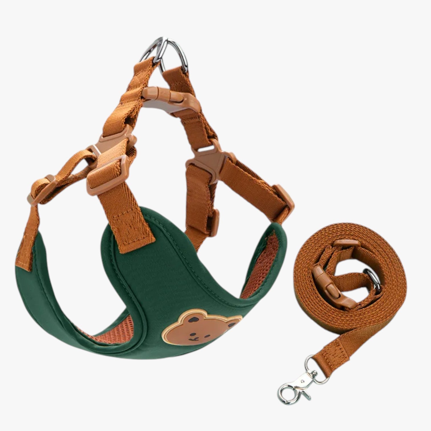 Navy | Pettorina Traspirante con Guinzaglio per Piccoli Animali - Verde CINA - pet petproduct Pets - Concept Palermo