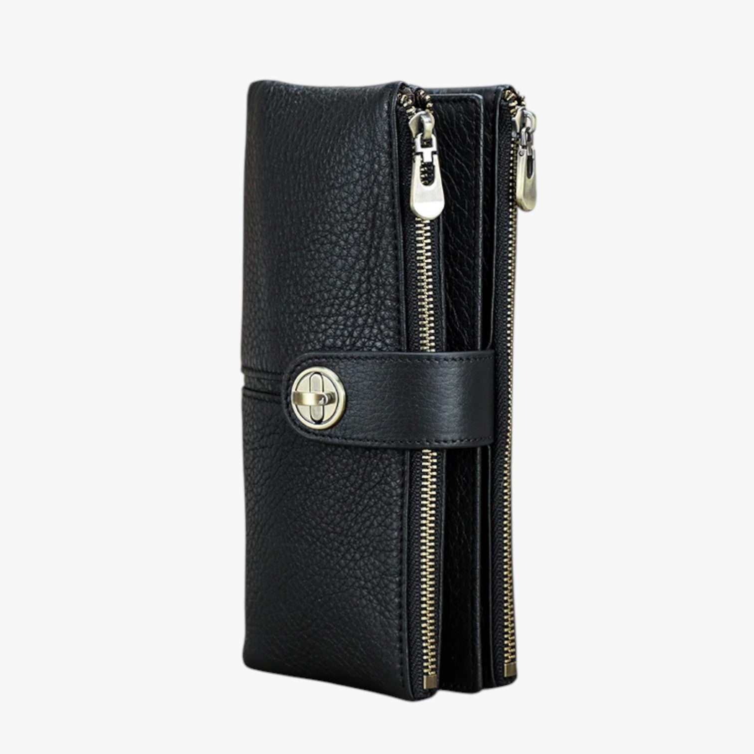Alivia | Portafoglio Donna in Pelle con AirTag Elegante, Sicuro e Multiuso - Nero - wallet wallets womens wallet - Concept Palermo