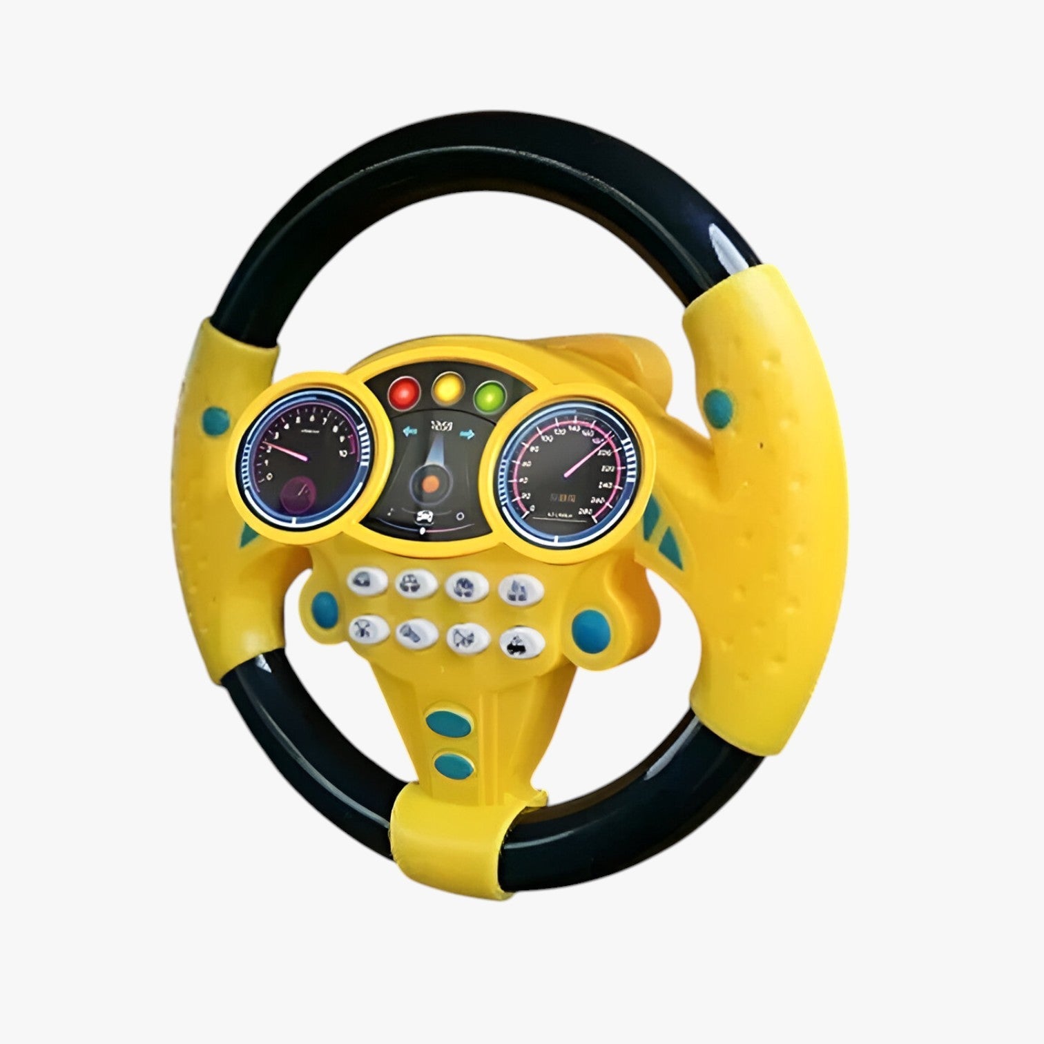 Soren | Giocattolo Sterzante per Neonati - Interattivo ed Educativo - Giallo senza Scatola - toys toys & gifts toys for kids - Concept Palermo