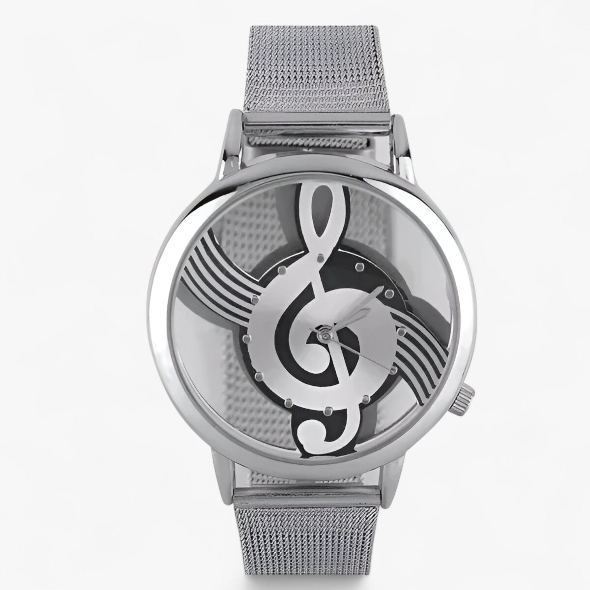 Larissa | Orologio musicale alla moda con cinturino in pelle - Bronzo - female watch watch for women - Concept Palermo