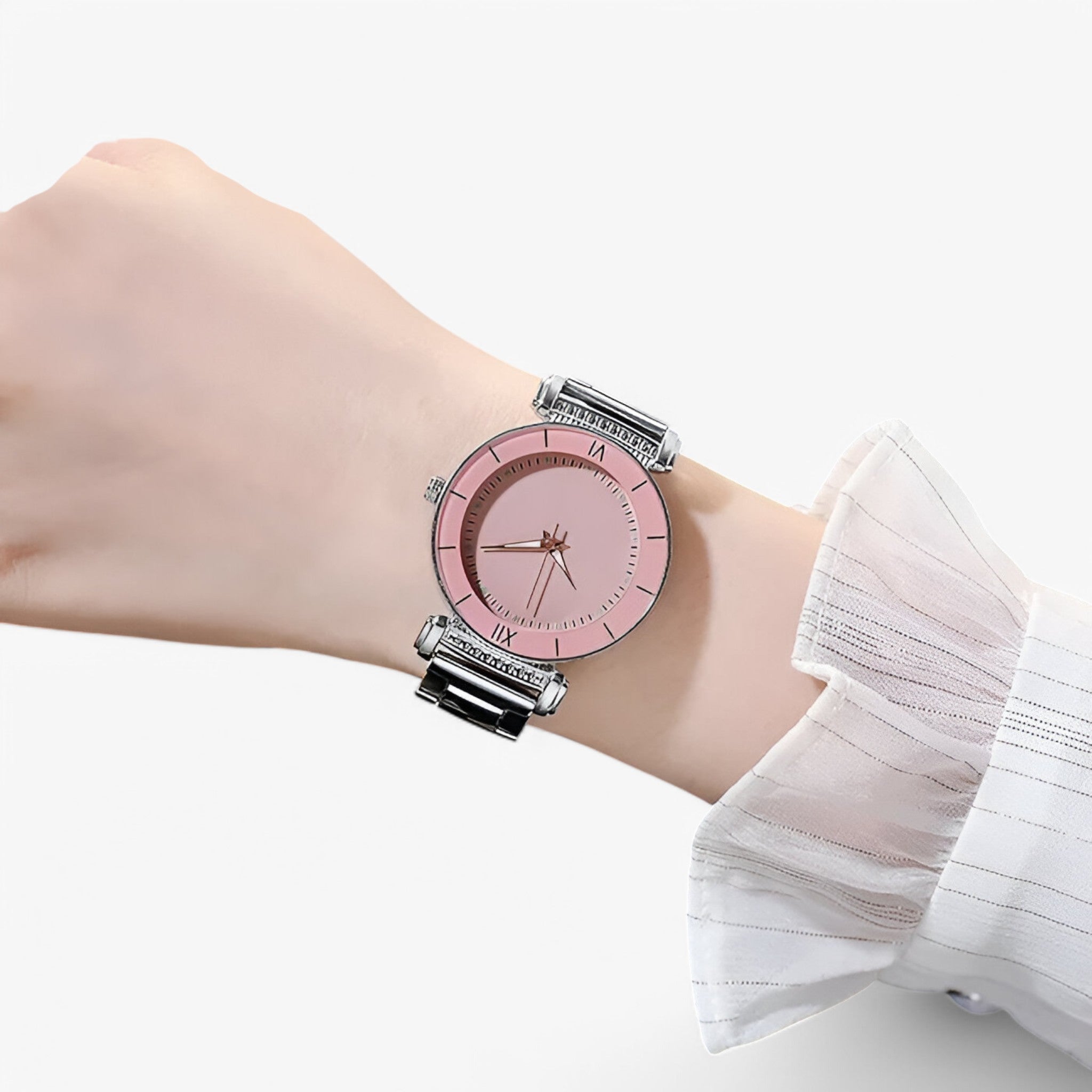Giulia | Orologio elegante in acciaio dorato - - female watch watch for women - Concept Palermo