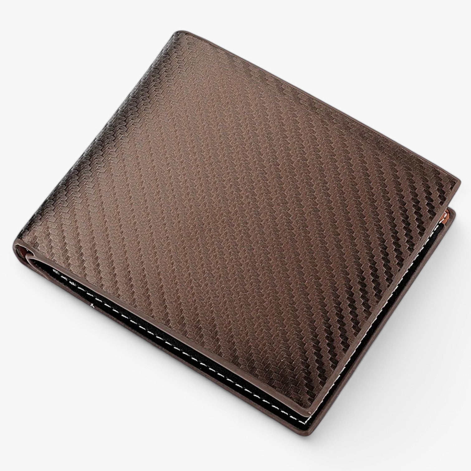 Daan | Portafoglio in Fibra di Carbonio Sostenibile - Marrone - mens accessory mens wallet wallet - Concept Palermo