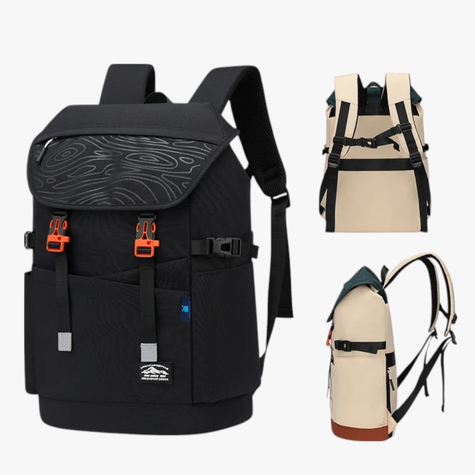 Maxwell | Zaino Outdoor 40L Compatto, Capiente, Pronto per Ogni Avventura - - Bags bags for men men bag mens bag - Concept Palermo