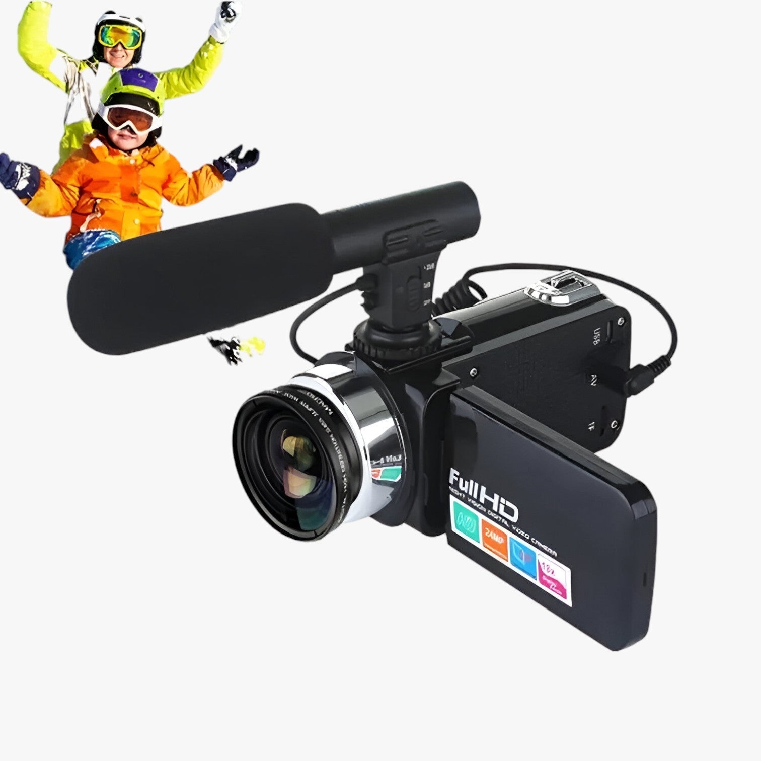 Nikodem | Camcorder classica da 24MP – video cristallini, sempre e ovunque - - camera gadget - Concept Palermo