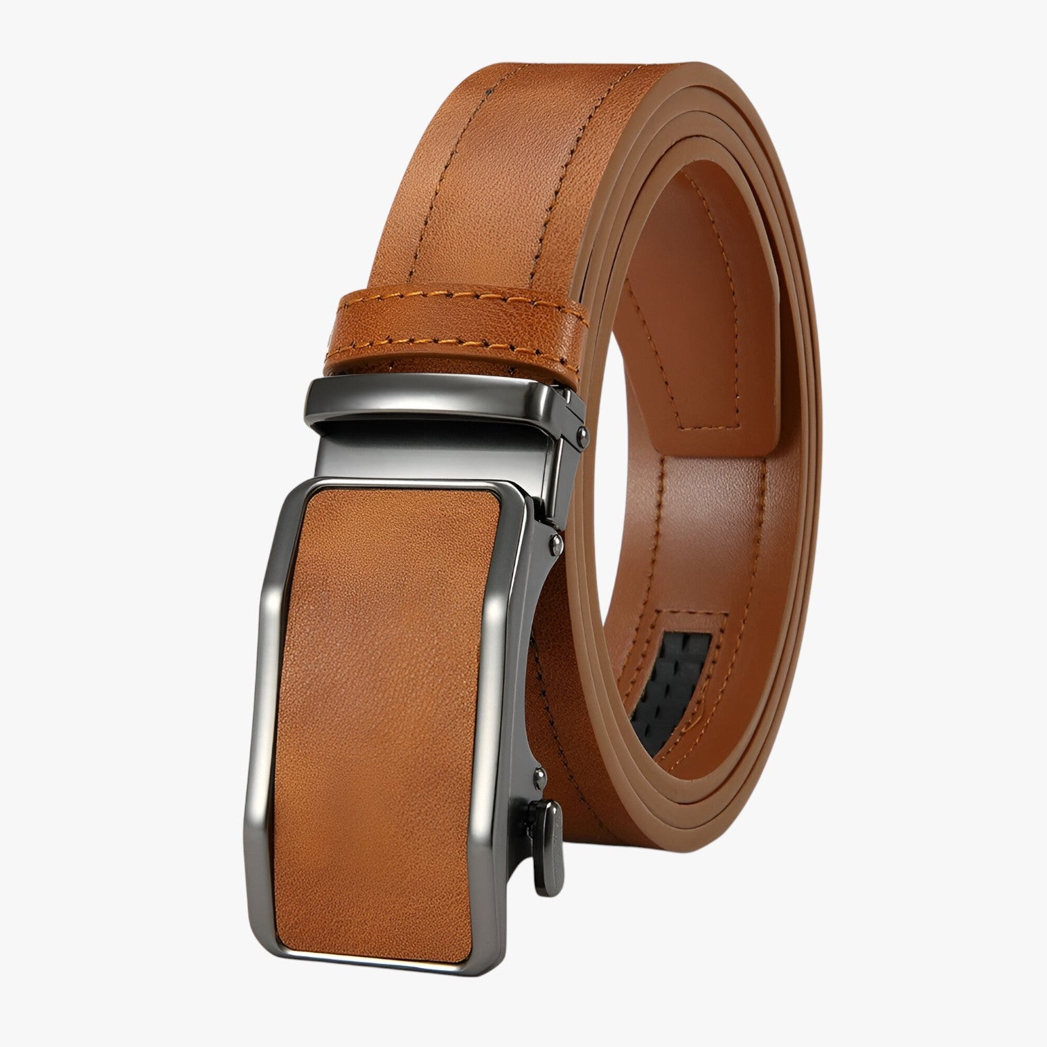 Colson | Cintura con fibbia automatica da uomo - Stile e comfort per ogni giorno - Cammello - Belts belts for men mens accessory Mens belt - Concept Palermo