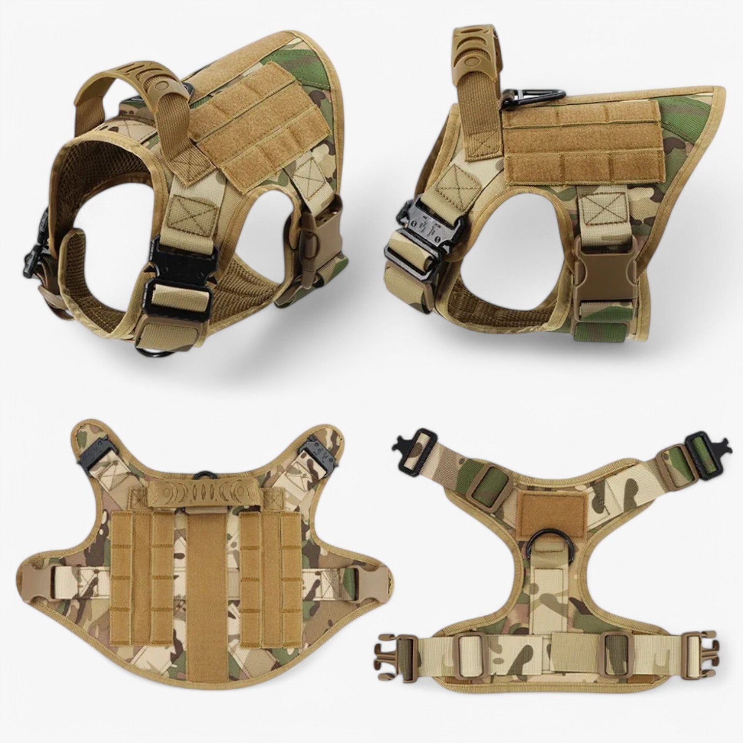 Bernado | Imbracatura tattica per cani - Attrezzatura da addestramento sicura e confortevole - - dog DOG SUPPLIES - Concept Palermo