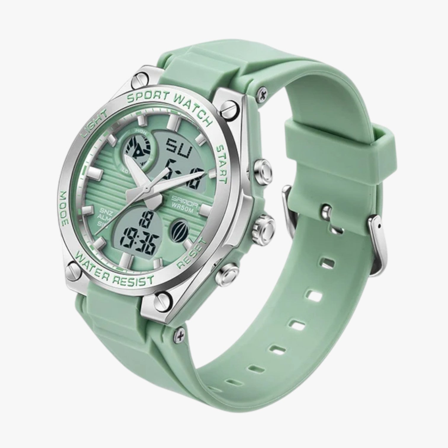 Callie | Orologio sportivo da donna impermeabile - Verde Matcha - female watch ladies watch watch watch for women watches wrist watches for women - Concept Palermo
