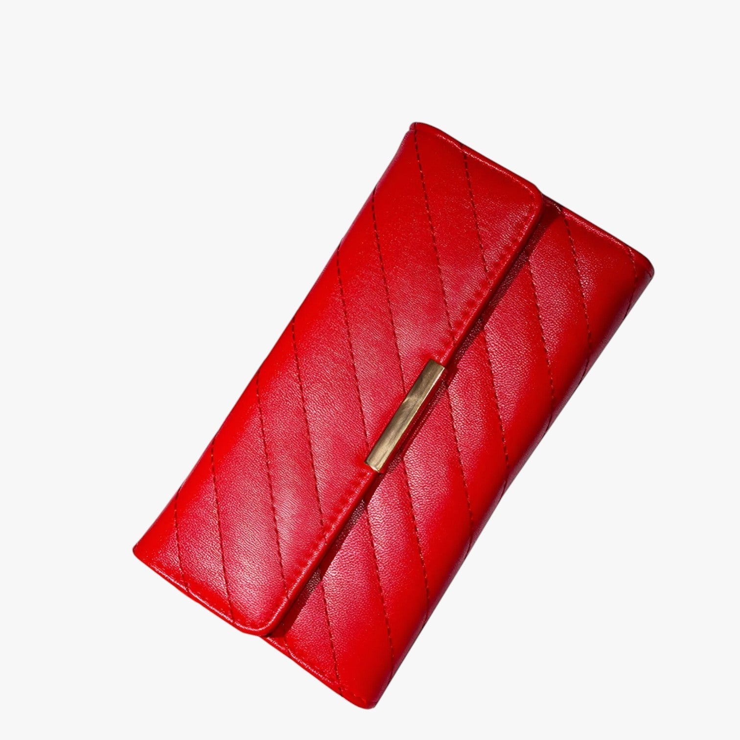 Jayla | Elegante e Ampia - Portafoglio di lusso per donne con intelligente disposizione - rosso - wallet womens wallet - Concept Palermo