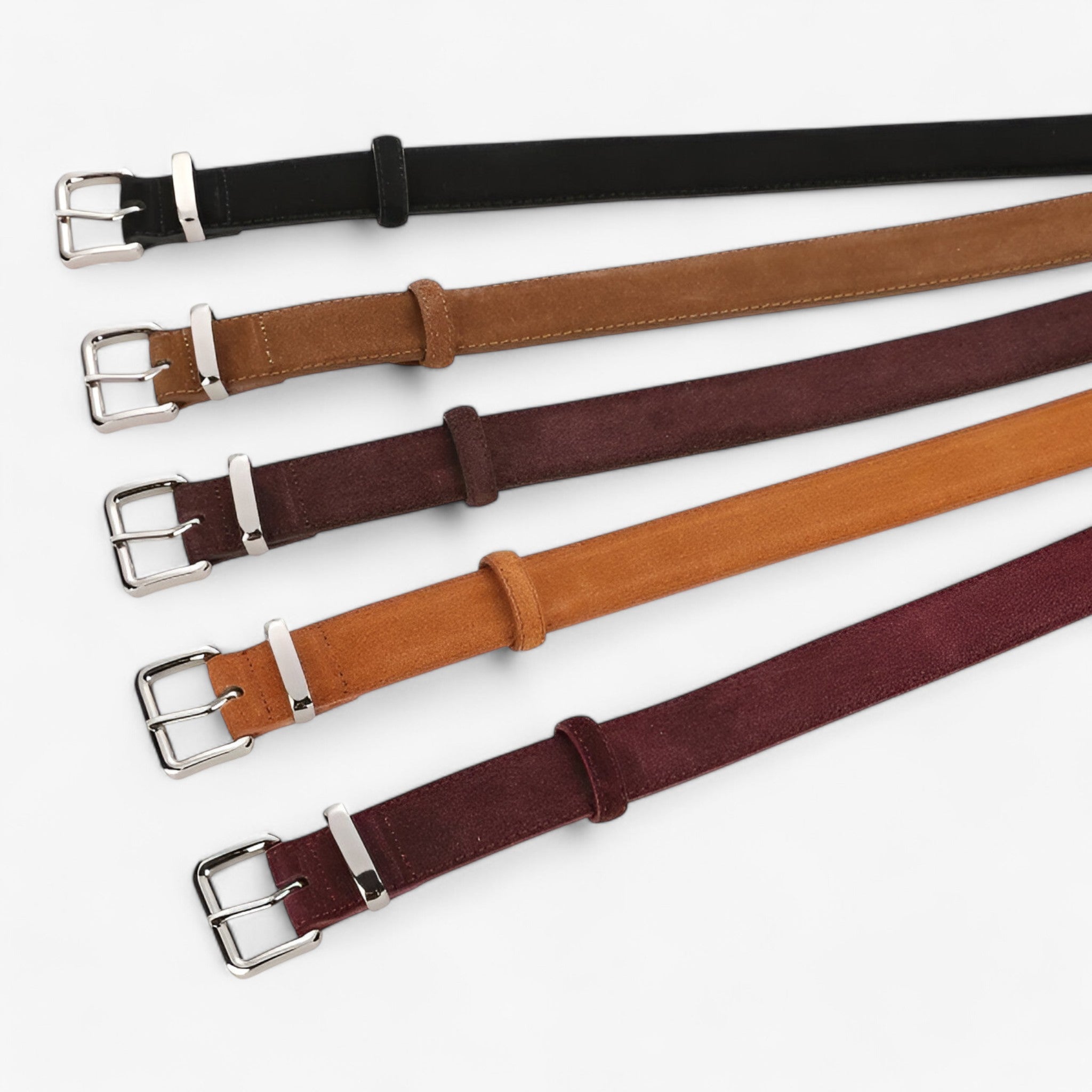 Irene | Cintura in camoscio: elegante e versatile - - Belts belts for woman - Concept Palermo