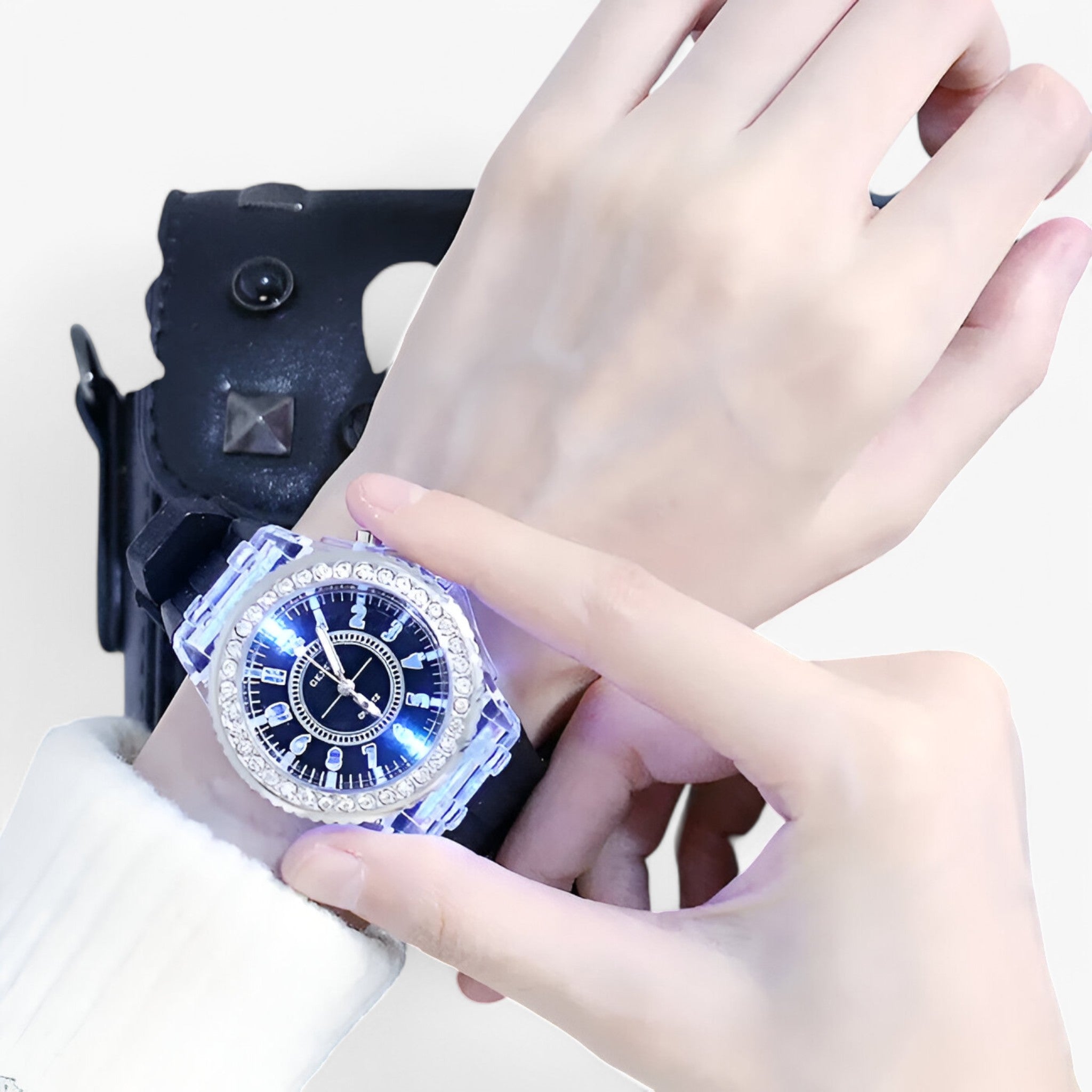 Francis | Orologio gelatinoso con luce LED - - watch for men watch for women - Concept Palermo