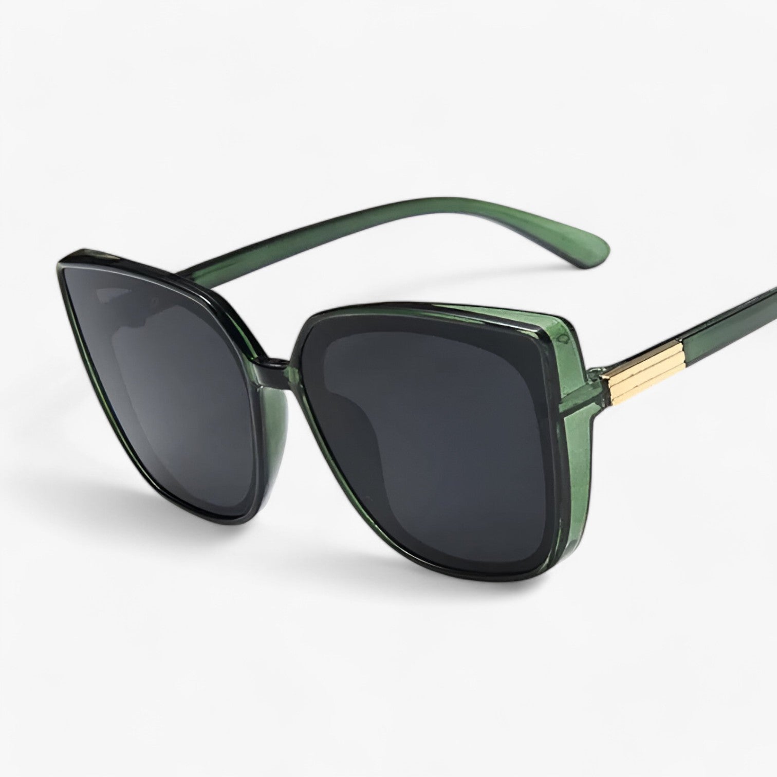 Mariana Occhiali da Sole Cat-Eye Vintage - Stile Chic e Audace - Verde Grigio come mostrato - Cat Eye Sunglasses Fashion Sunglasses Sunglasses WOMEN - Concept Palermo