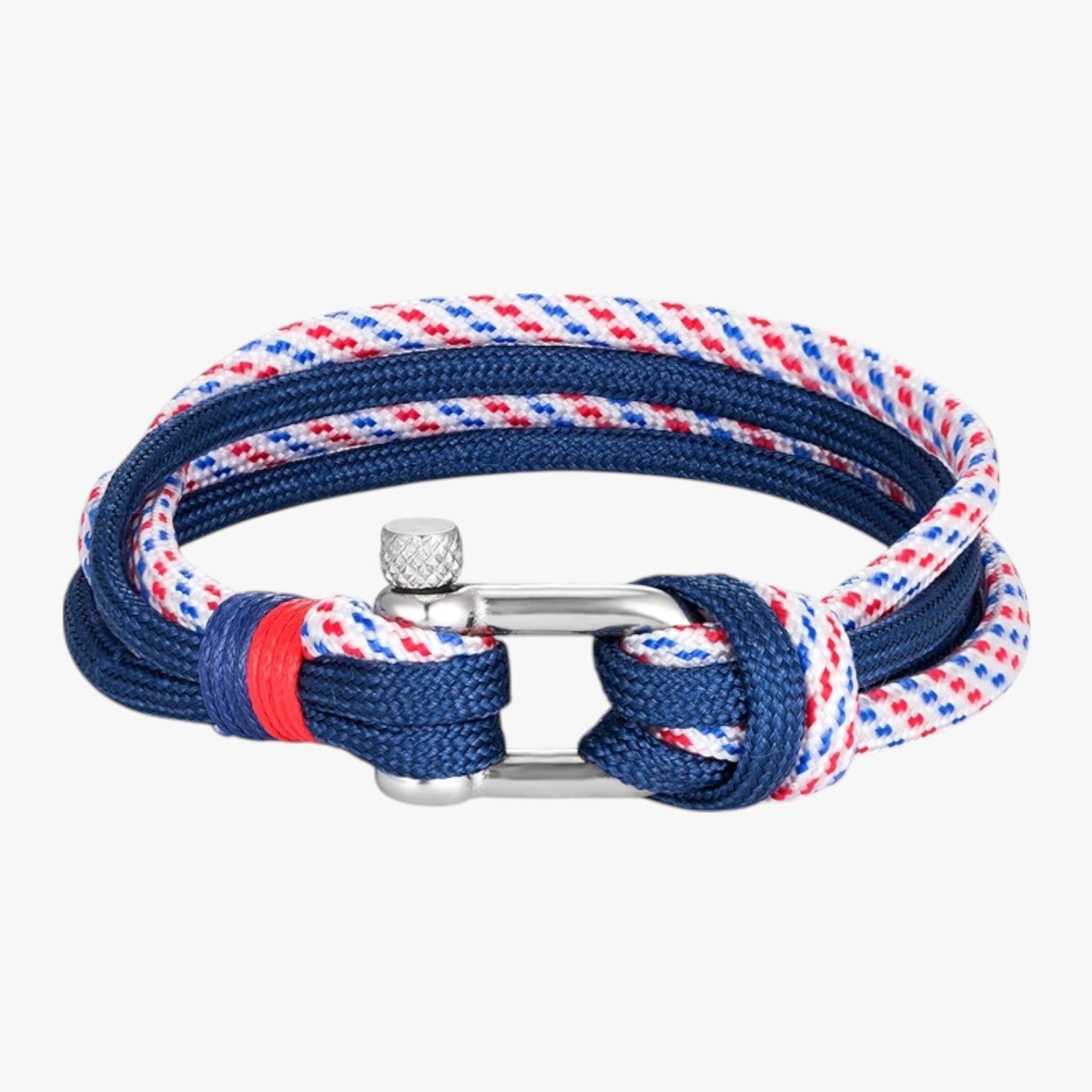 Tristan | Braccialetto Survival Paracord con Gancio Nautico - Navy - BRACELET bracelet for men BRACELETS mens bracelet - Concept Palermo