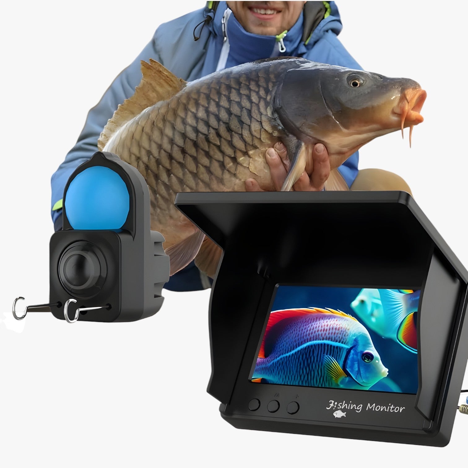 Chad | Fotocamera subacquea 1080p – Impermeabile, visione notturna e 6 ore di utilizzo - - camera gadget - Concept Palermo