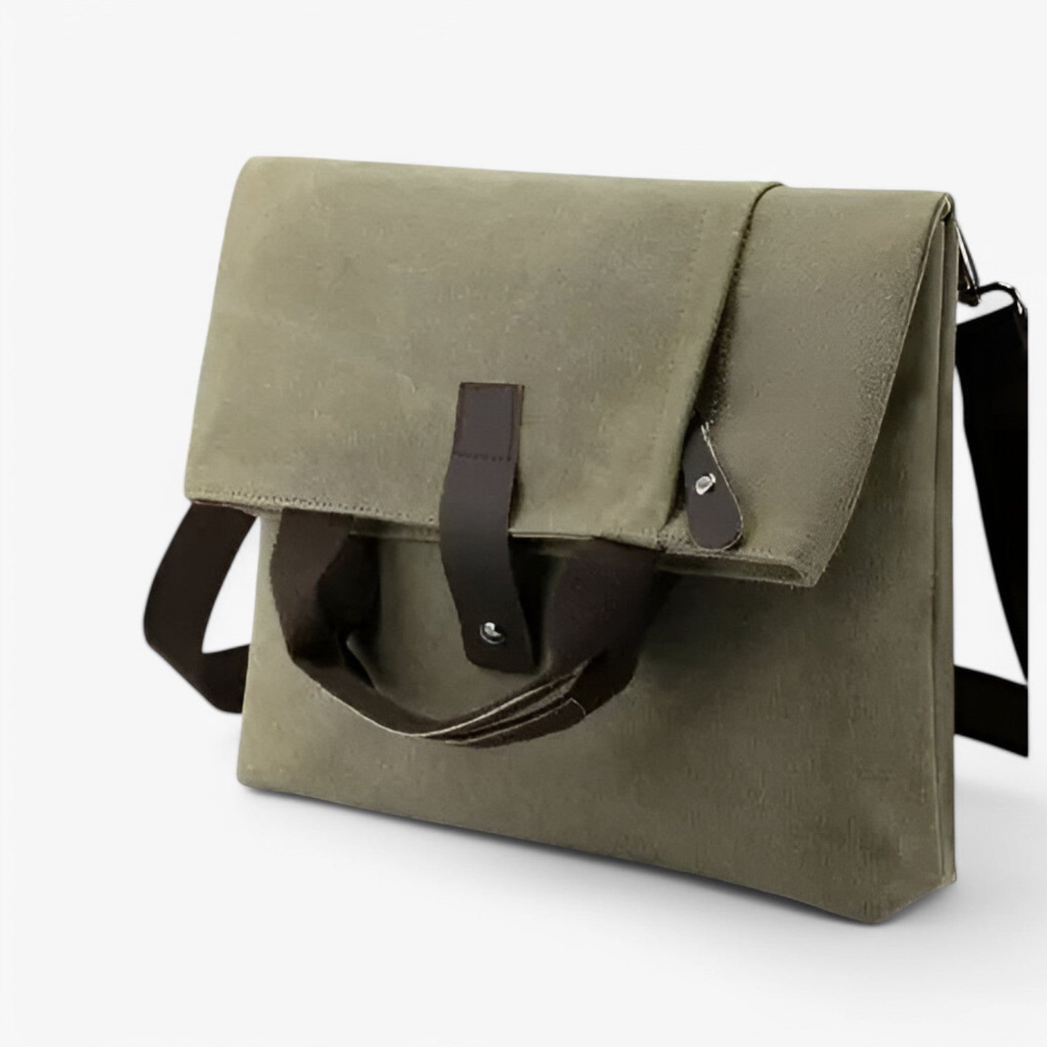 Kelvin | Elegante e versatile: Borsa a tracolla in canvas per uomini - - Bags handbags mens bag - Concept Palermo